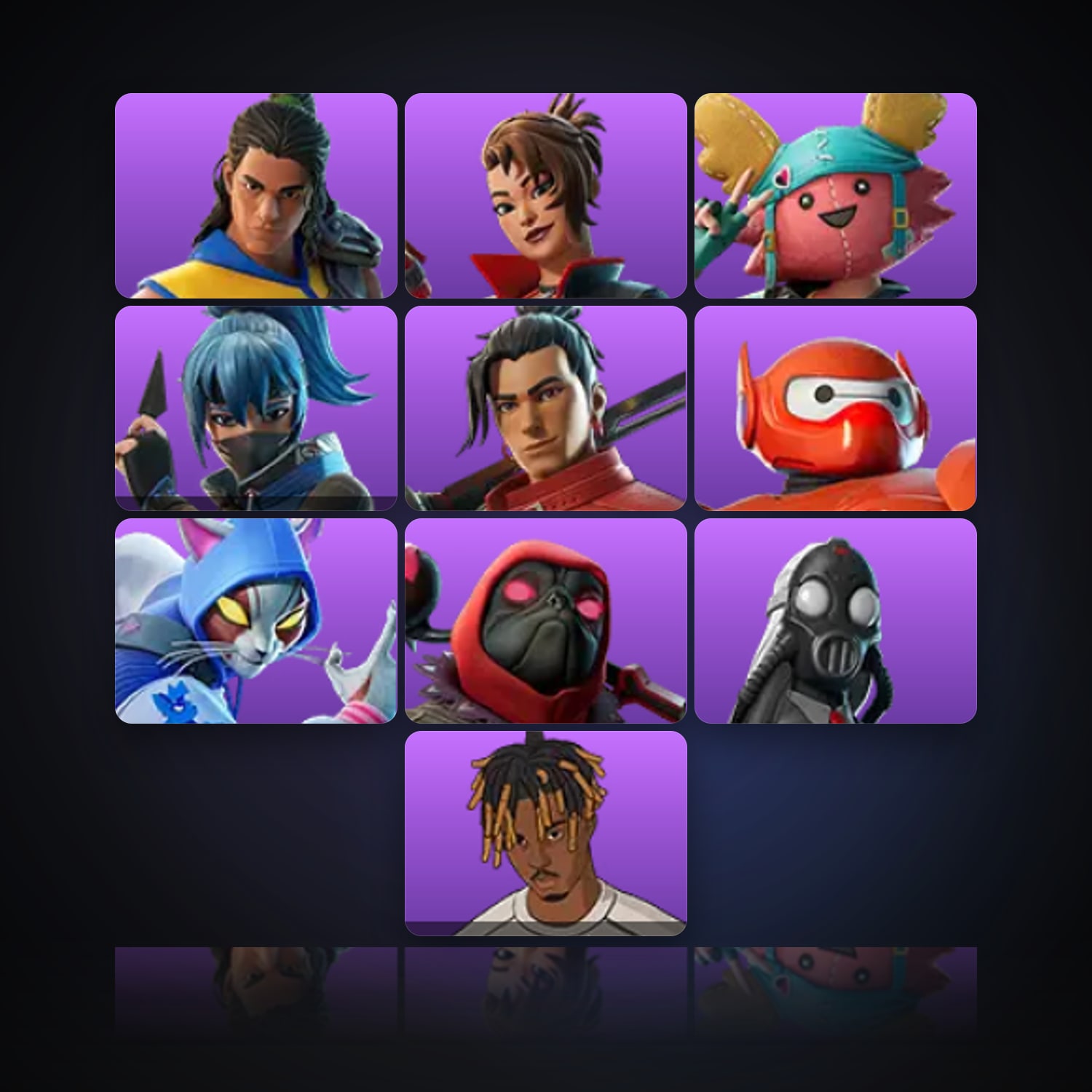 Fortnite | 16 Skins | 450 V-Bucks | Level 637 | 22 Wins — HabibiAccounts