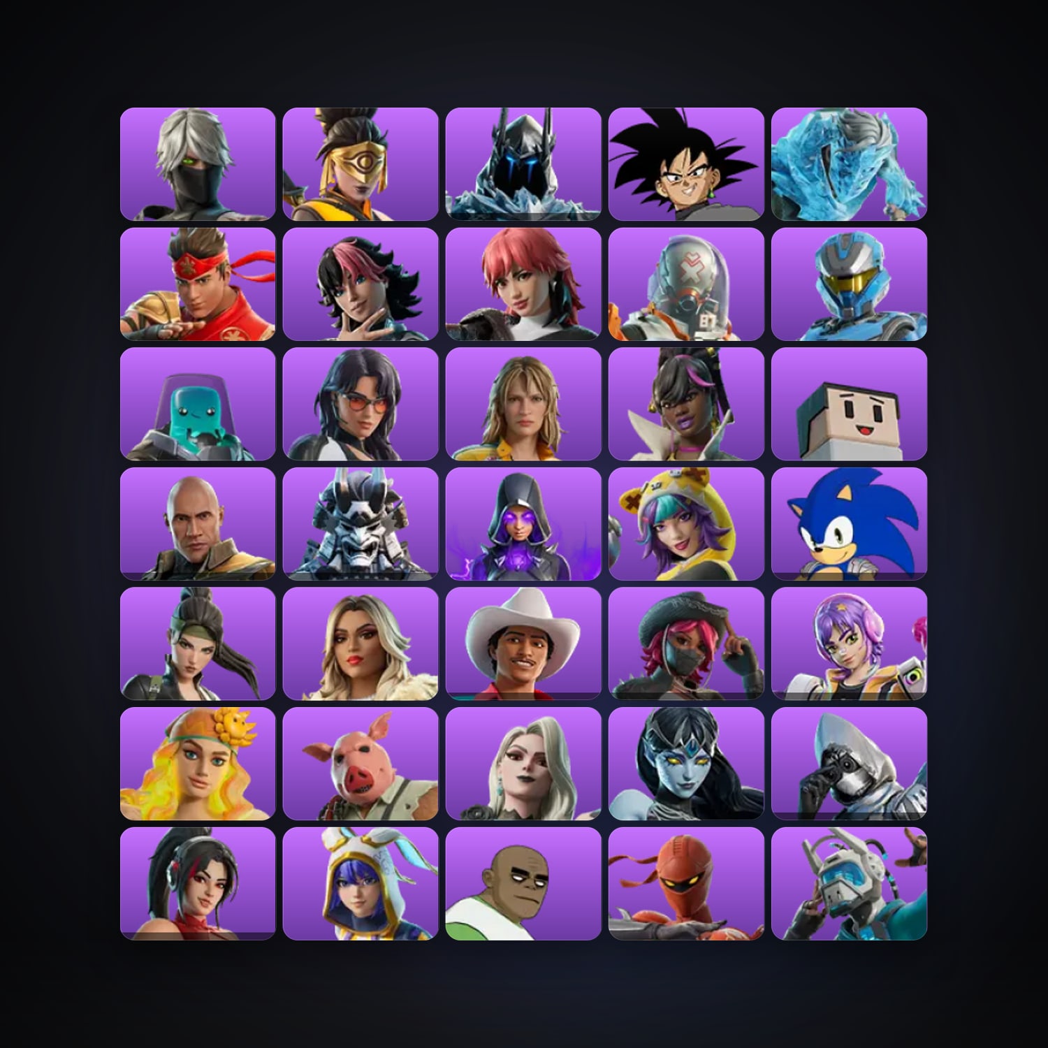 Fortnite | 59 Skins | 8.3K V-Bucks | Level 248 | 13 Wins — HabibiAccounts