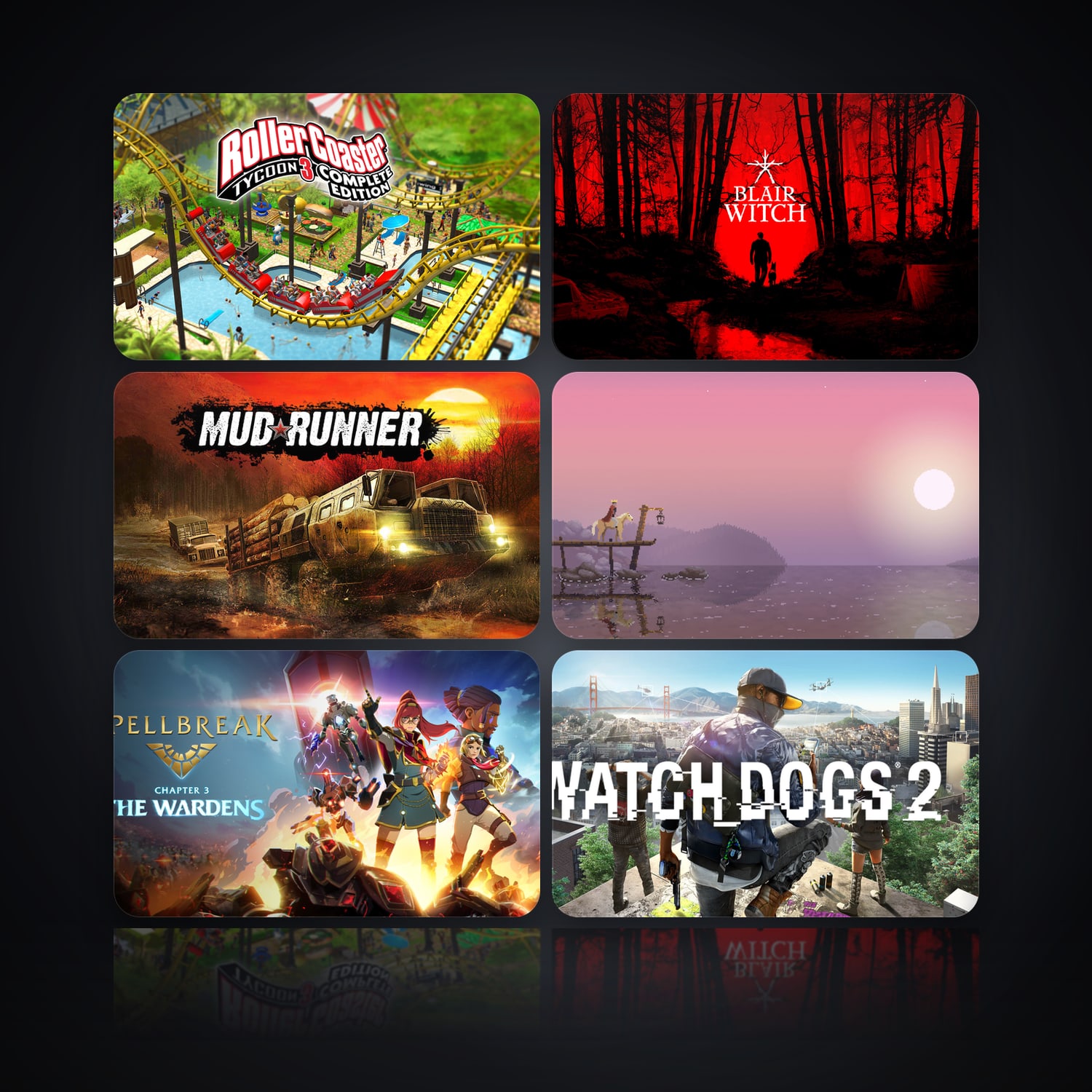 RollerCoaster Tycoon 3: Complete Edition & Blair Witch | 24 Games — HabibiAccounts