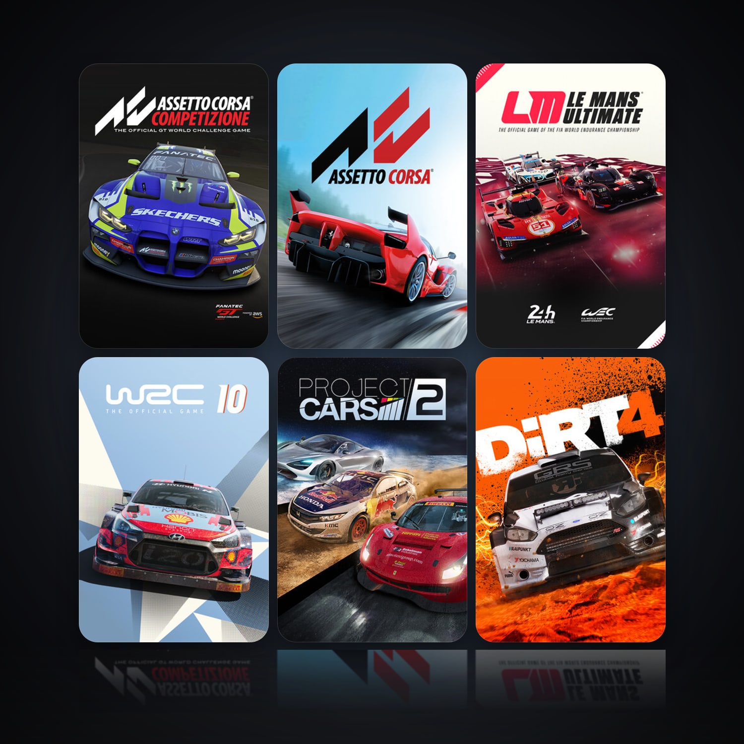 Assetto Corsa Competizione & Assetto Corsa | 13 Games | Clean — HabibiAccounts