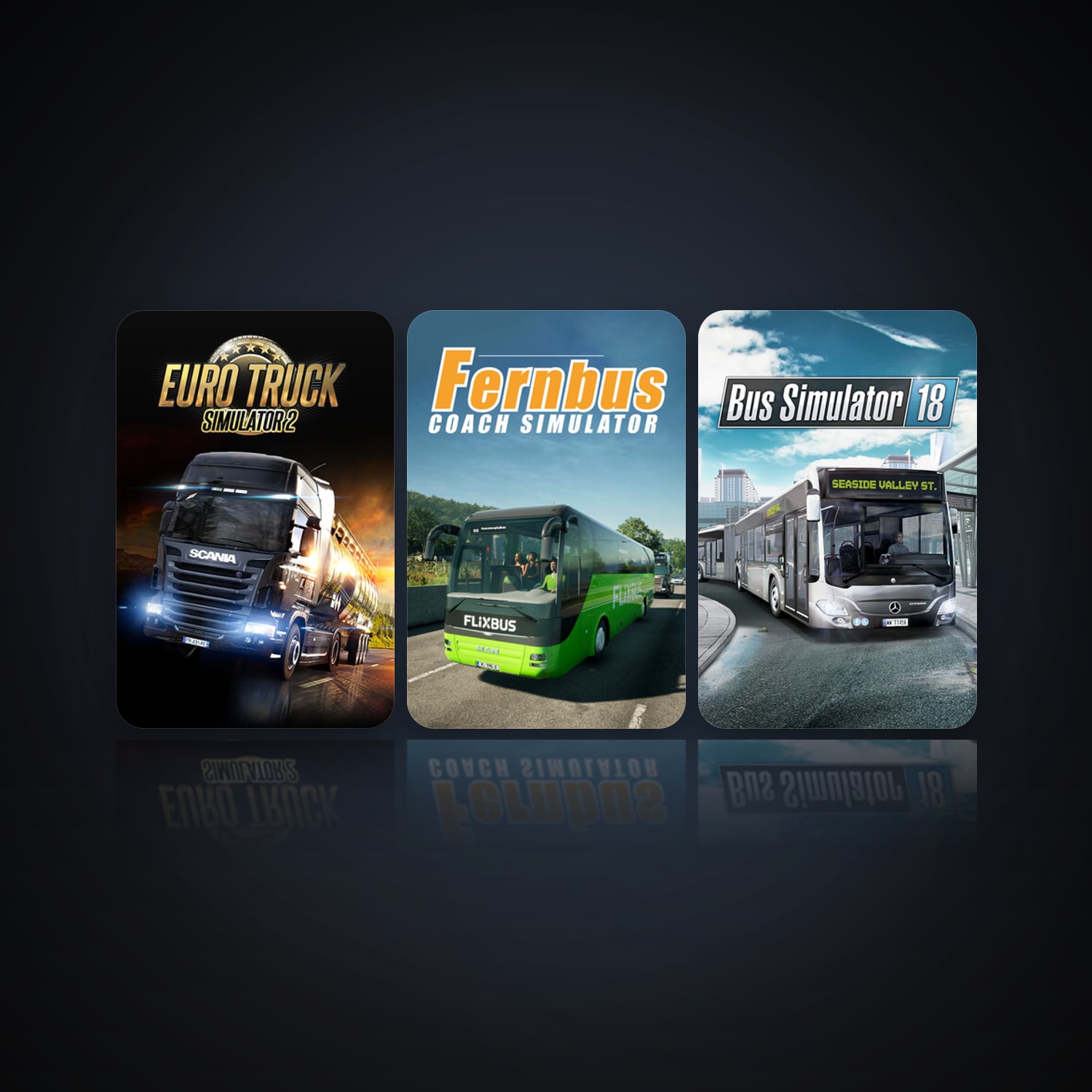 Euro Truck Simulator 2 & Fernbus Simulator | Clean — HabibiAccounts