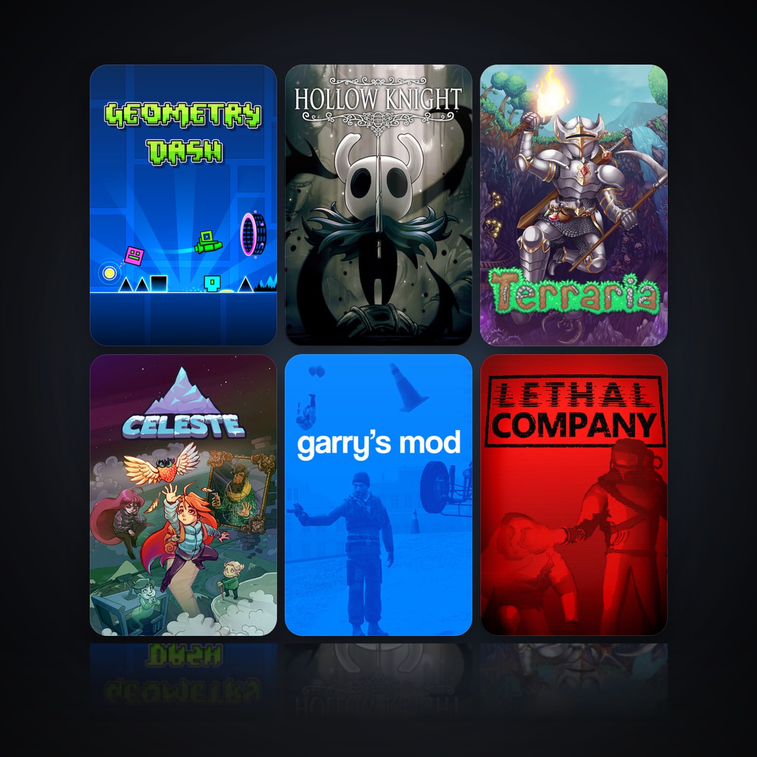 Geometry Dash & PEAK | 15 Games | Clean — HabibiAccounts