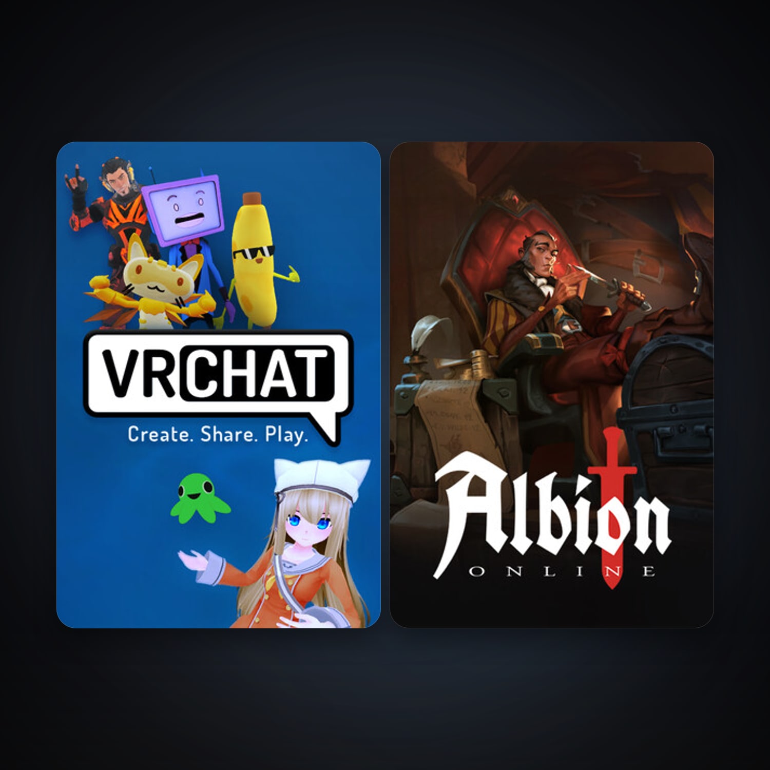 VRChat & Albion Online | Clean — HabibiAccounts