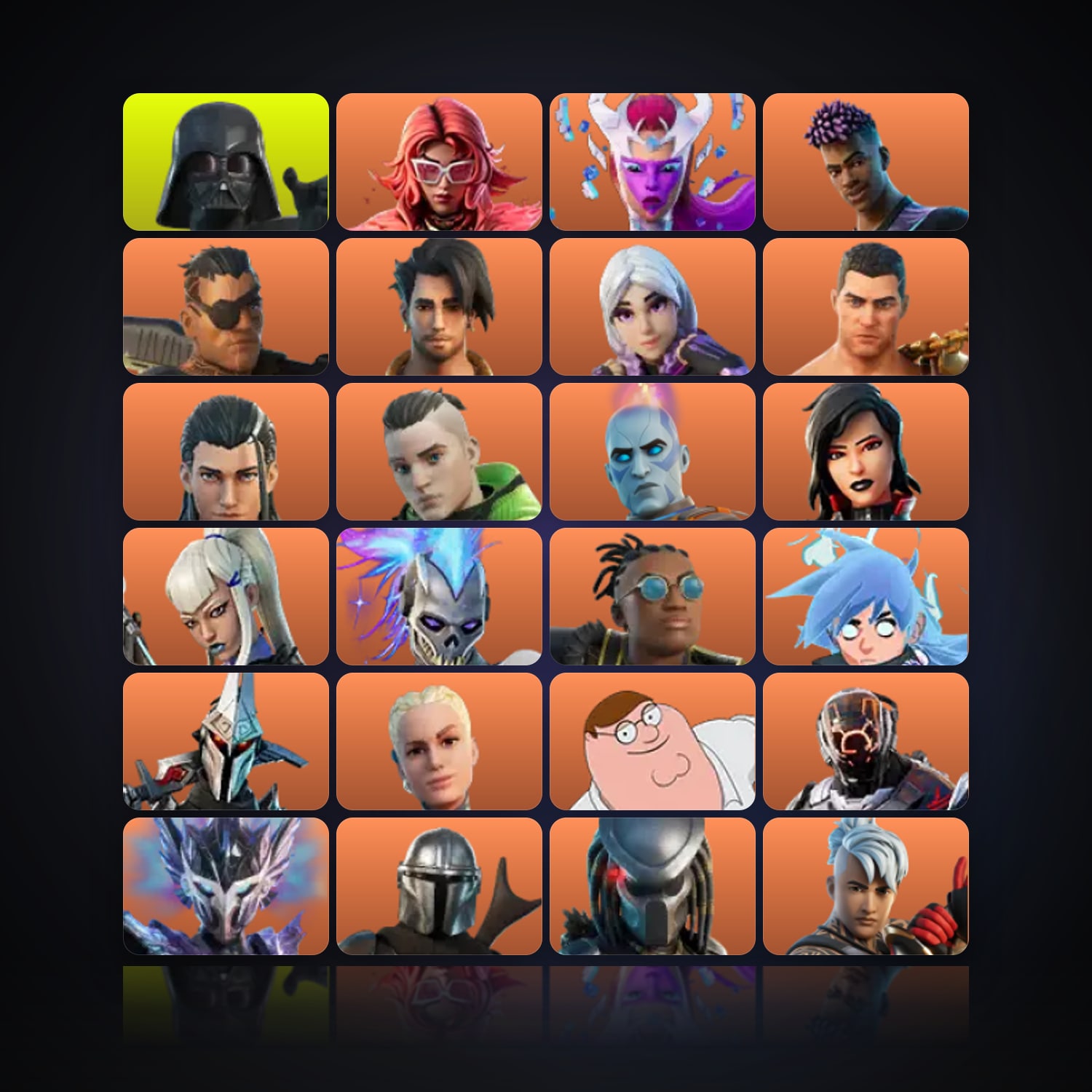 Fortnite | 126 Skins | 1.1K V-Bucks | Level 2974 | 206 Wins — HabibiAccounts