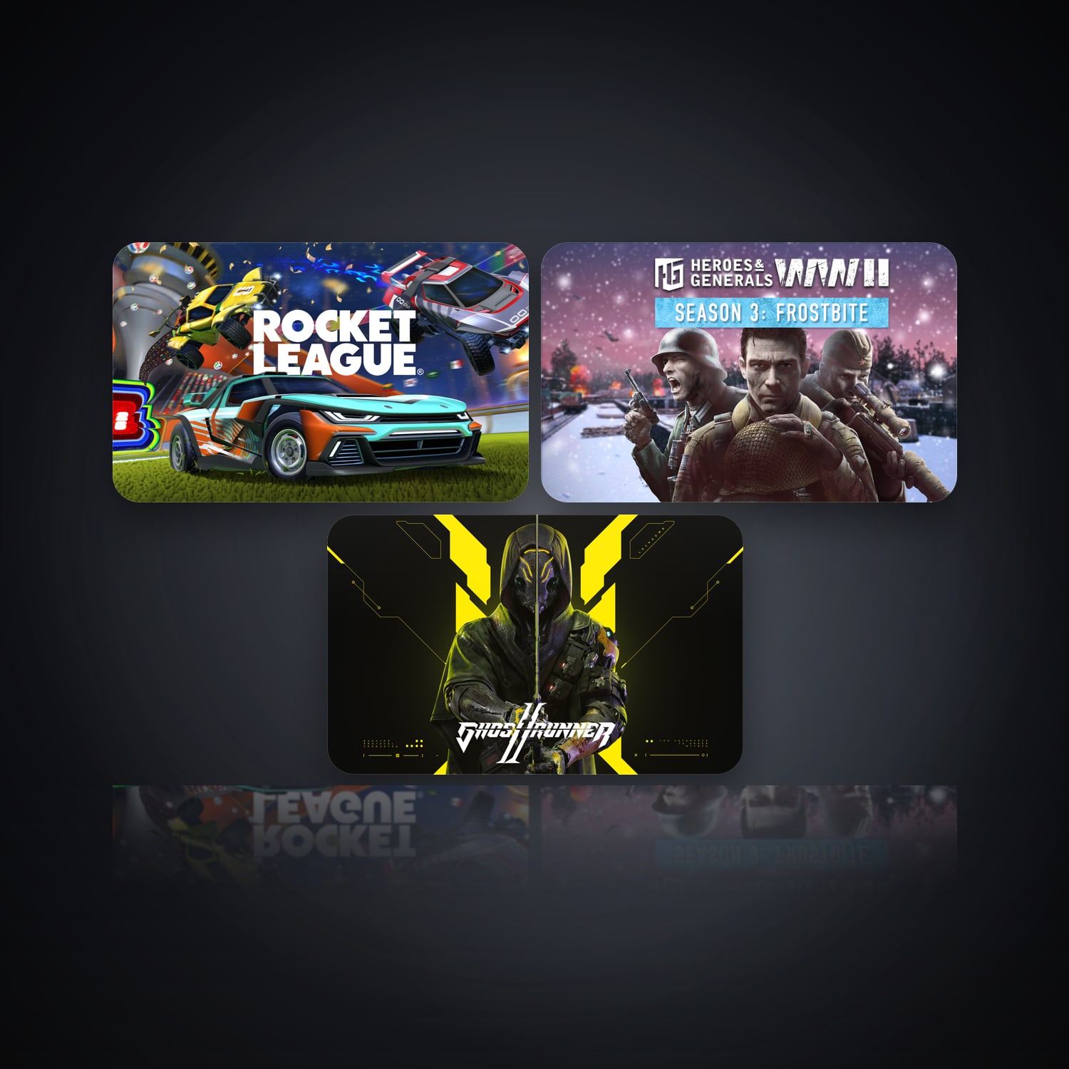 Rocket League & Heroes & Generals WWII | 3 Games — HabibiAccounts