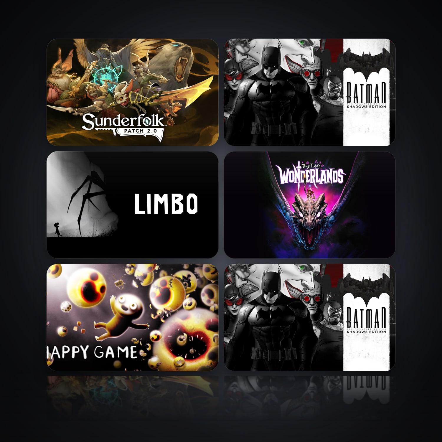 Sunderfolk & Telltale Batman Season 1 | 11 Games — HabibiAccounts
