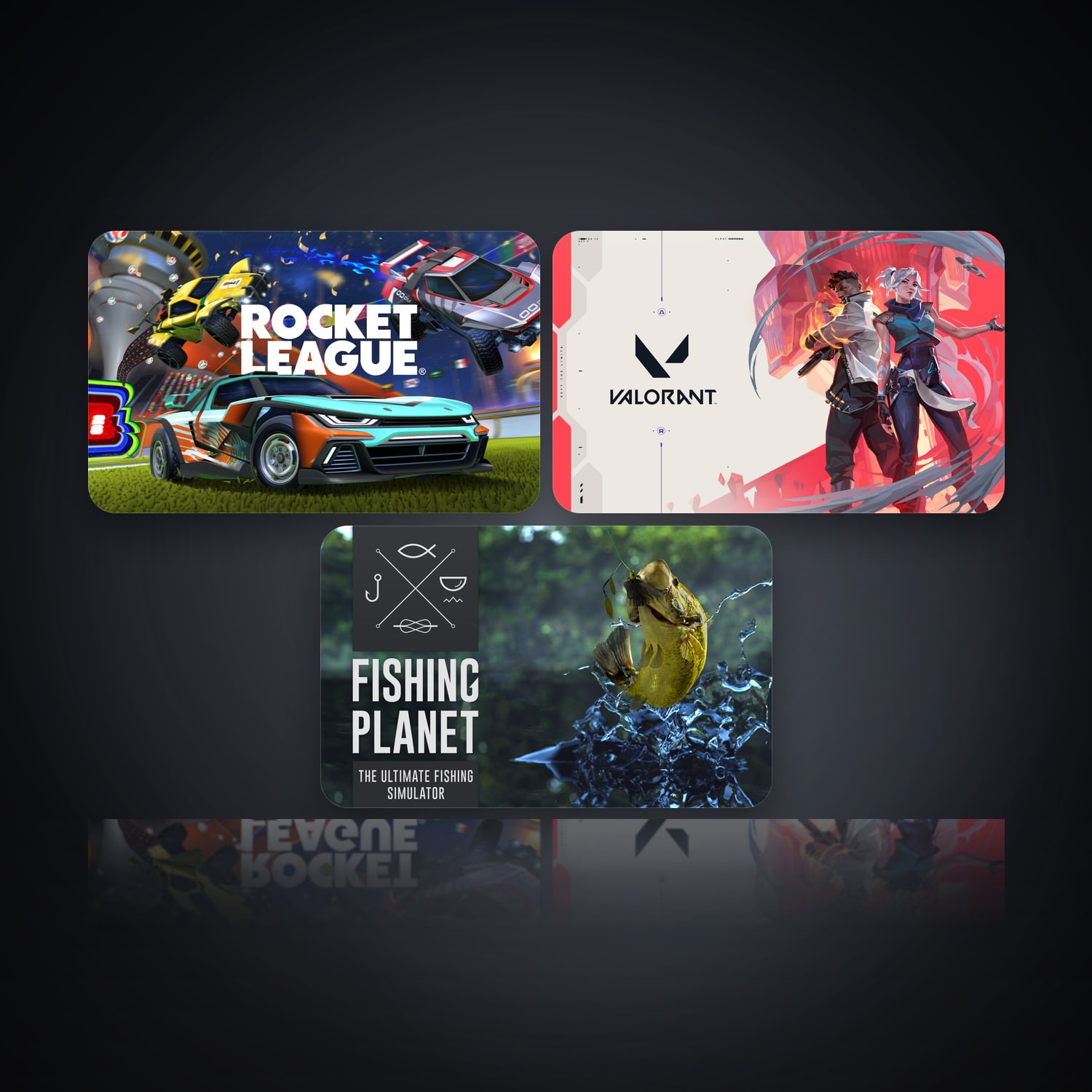 هالحساب إبك فيه Rocket League وVALORANT، MY، 3 ألعاب — HabibiAccounts
