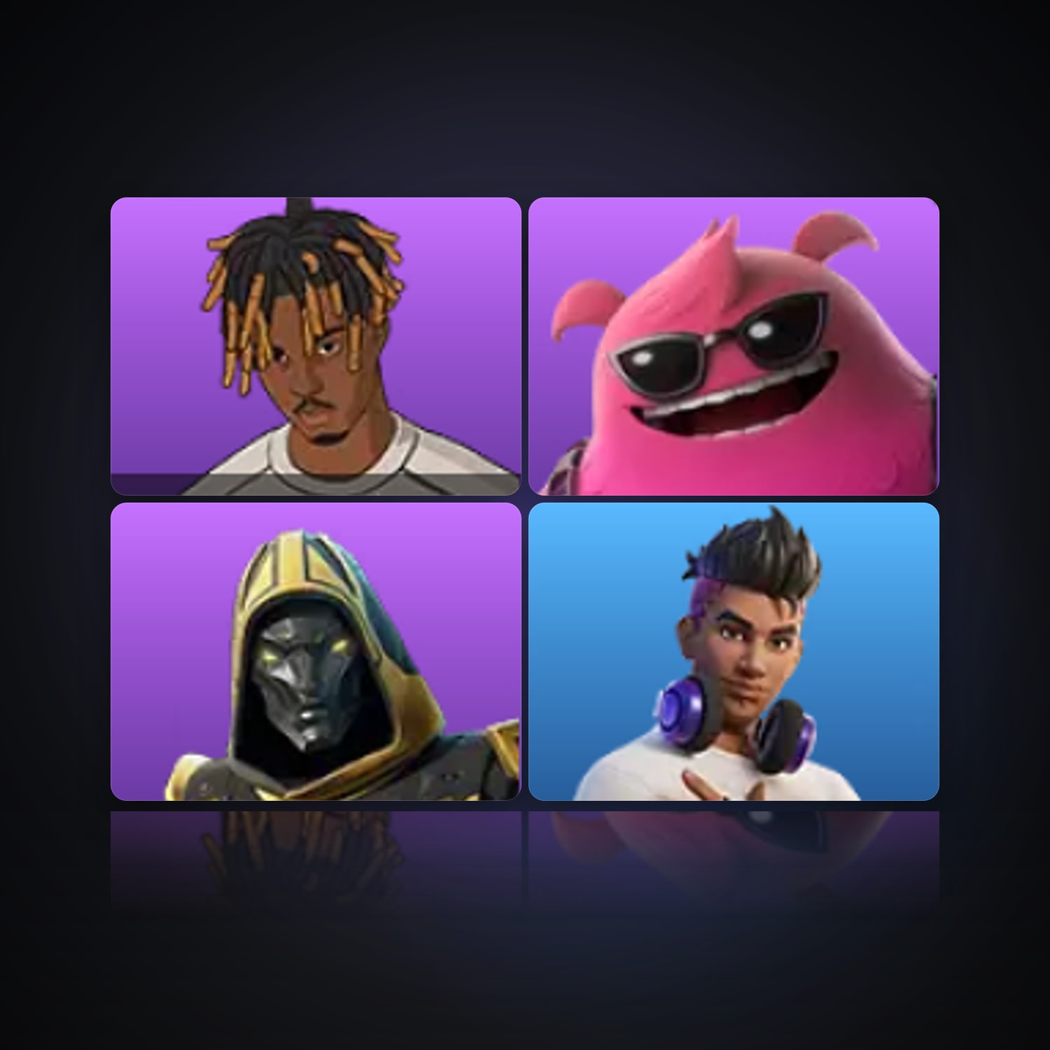 Fortnite | 4 Skins | 500 V-Bucks | Level 199 | 5 Wins — HabibiAccounts