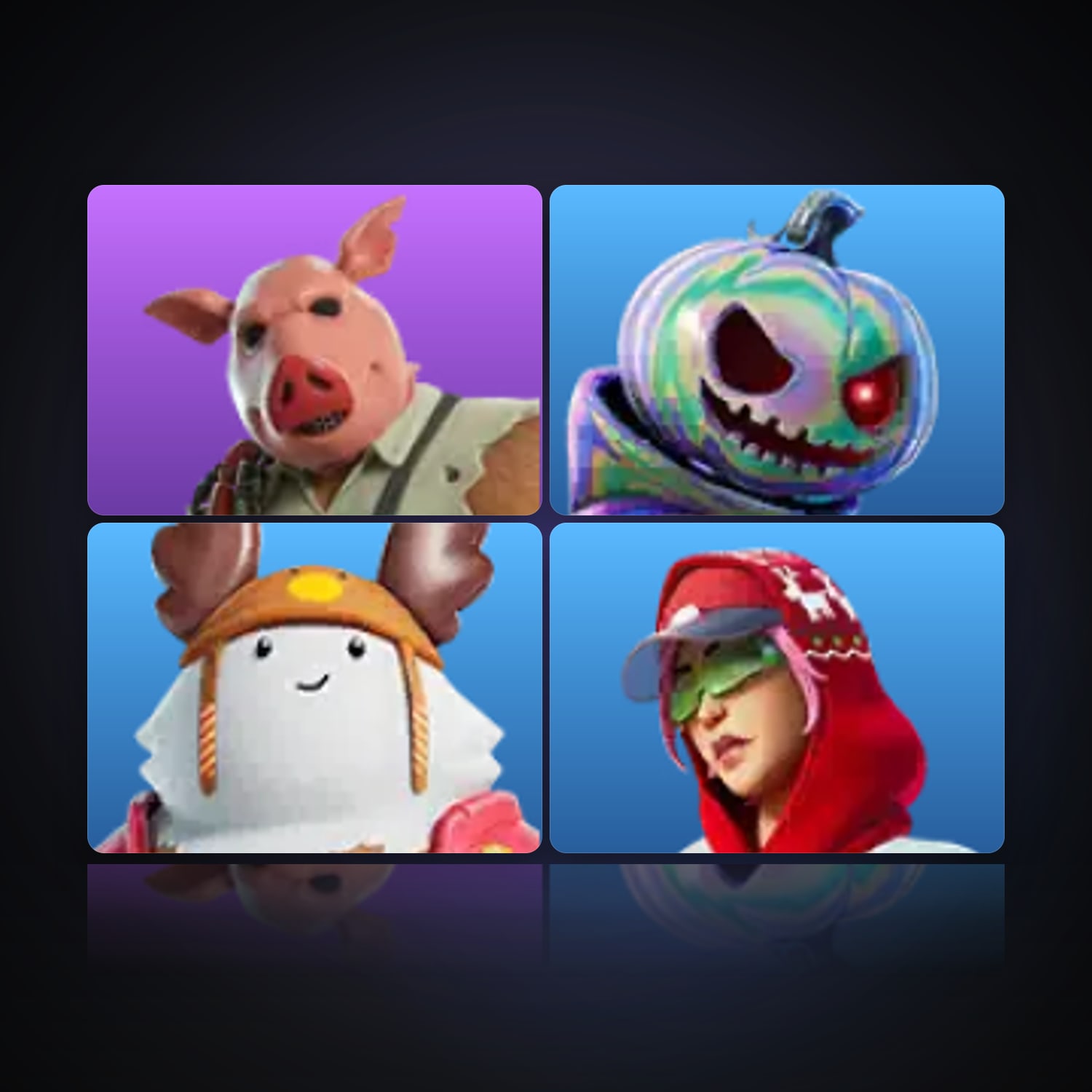 Fortnite | 4 Skins | 500 V-Bucks | Level 390 | 54 Wins — HabibiAccounts