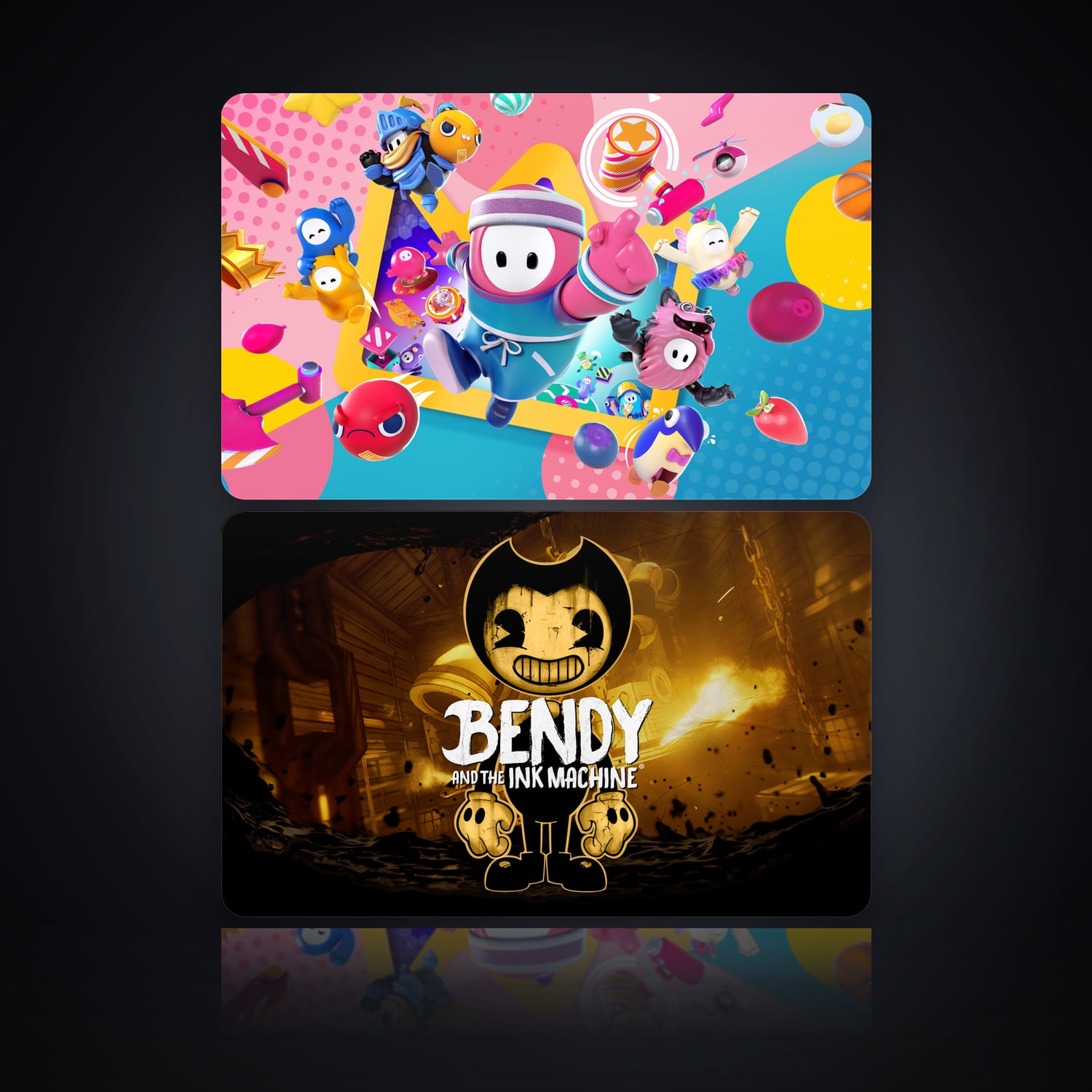 Fall Guys & Bendy and the Ink Machine | 2 Games — HabibiAccounts