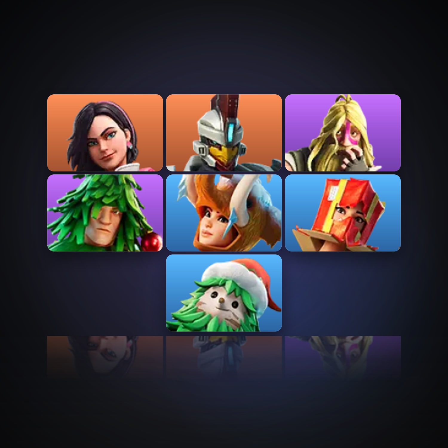 Fortnite | 7 Skins | 300 V-Bucks | Level 156 | 2 Wins — HabibiAccounts