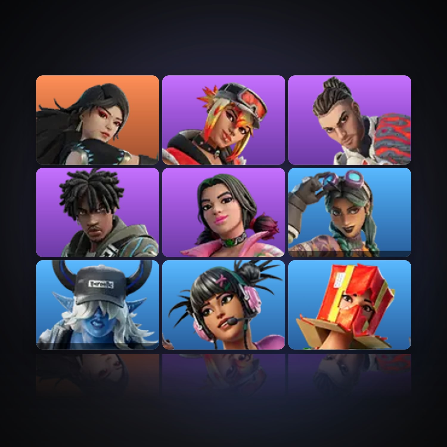 Fortnite | 9 Skins | 550 V-Bucks | Level 336 | 15 Wins — HabibiAccounts