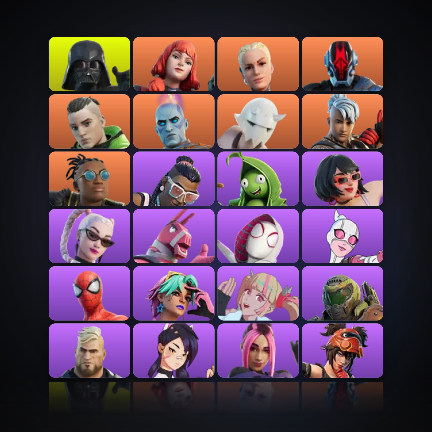 Fortnite | 44 Skins | 300 V-Bucks | Level 902 | 107 Wins — HabibiAccounts