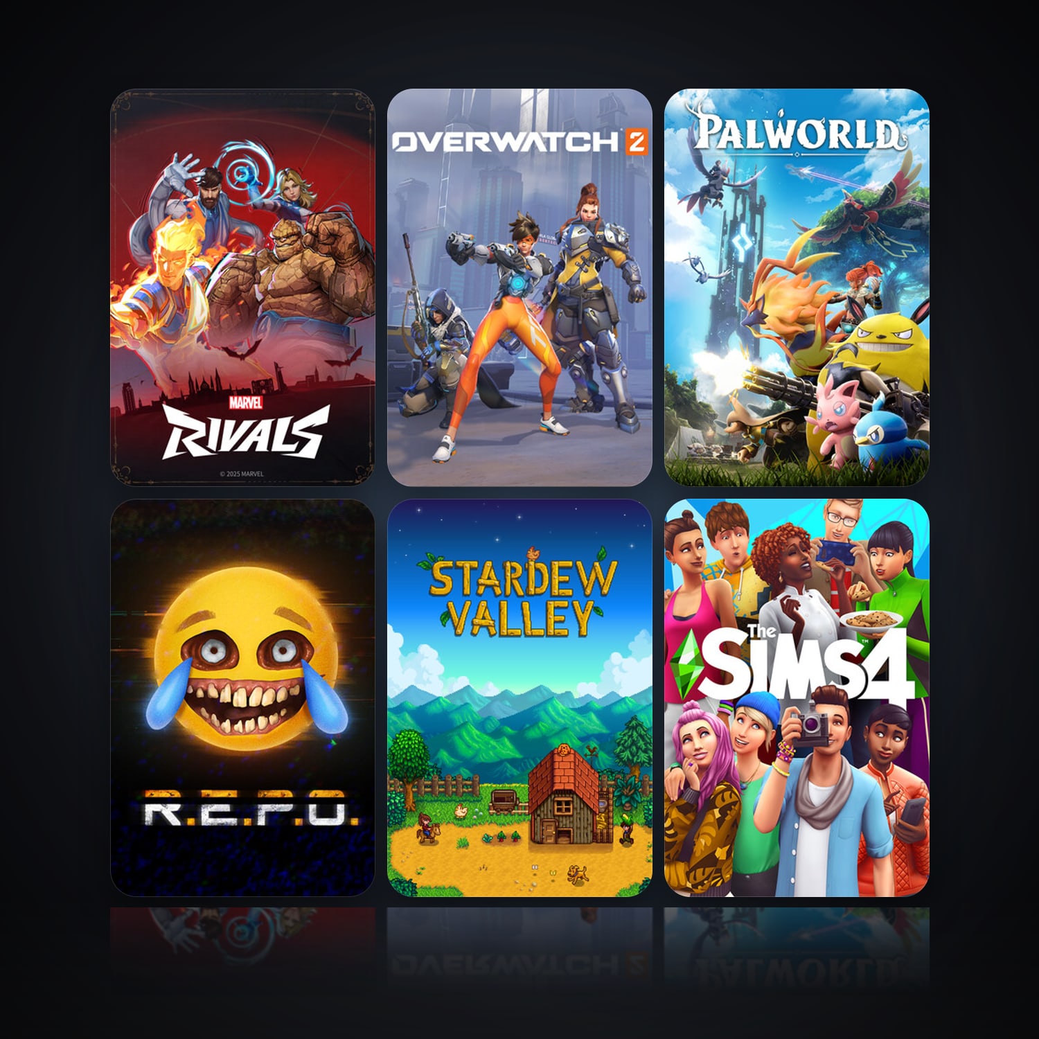 Marvel Rivals & Overwatch 2 | 26 Games | Clean — HabibiAccounts