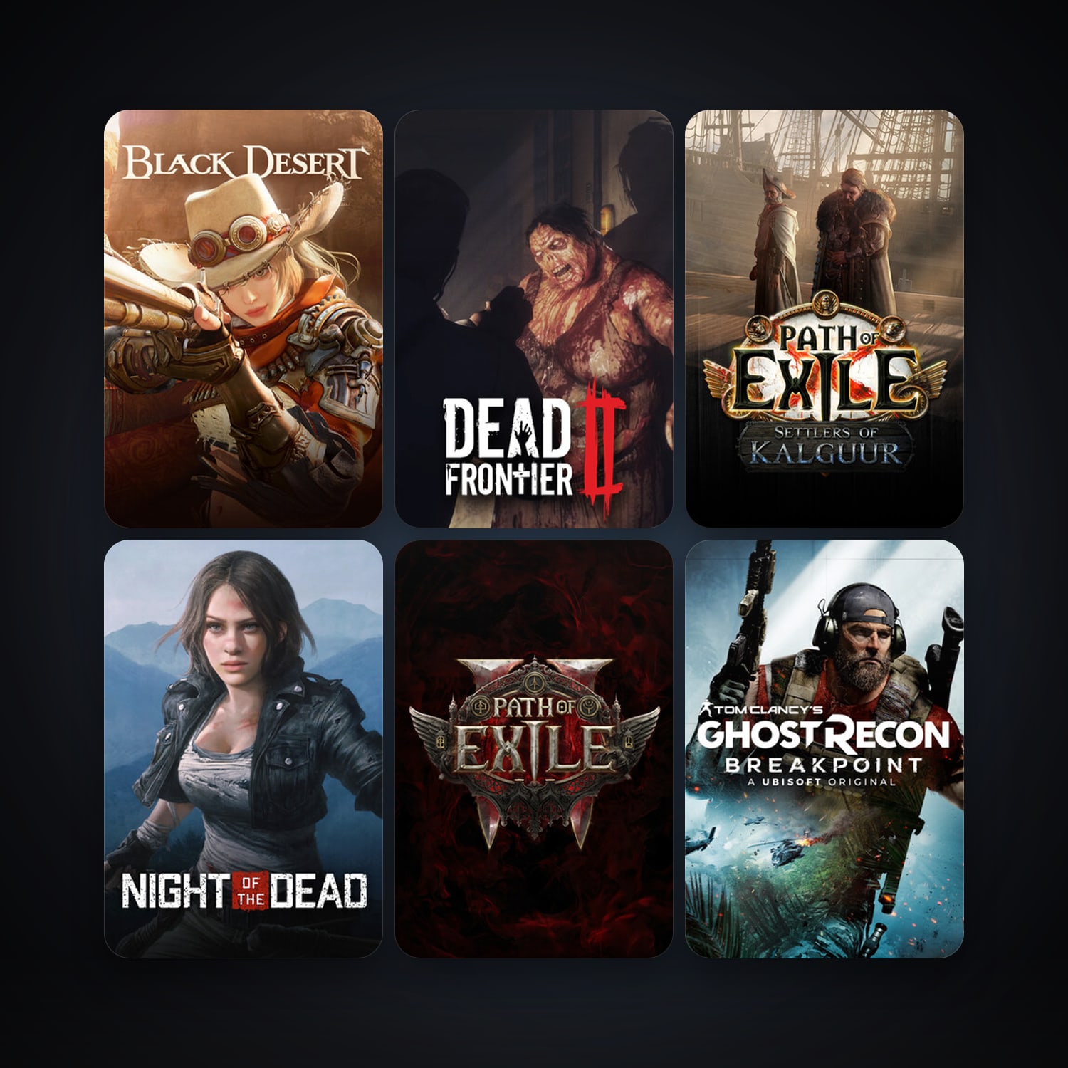 Black Desert Online & Dead Frontier 2 | 43 Games | Clean — HabibiAccounts