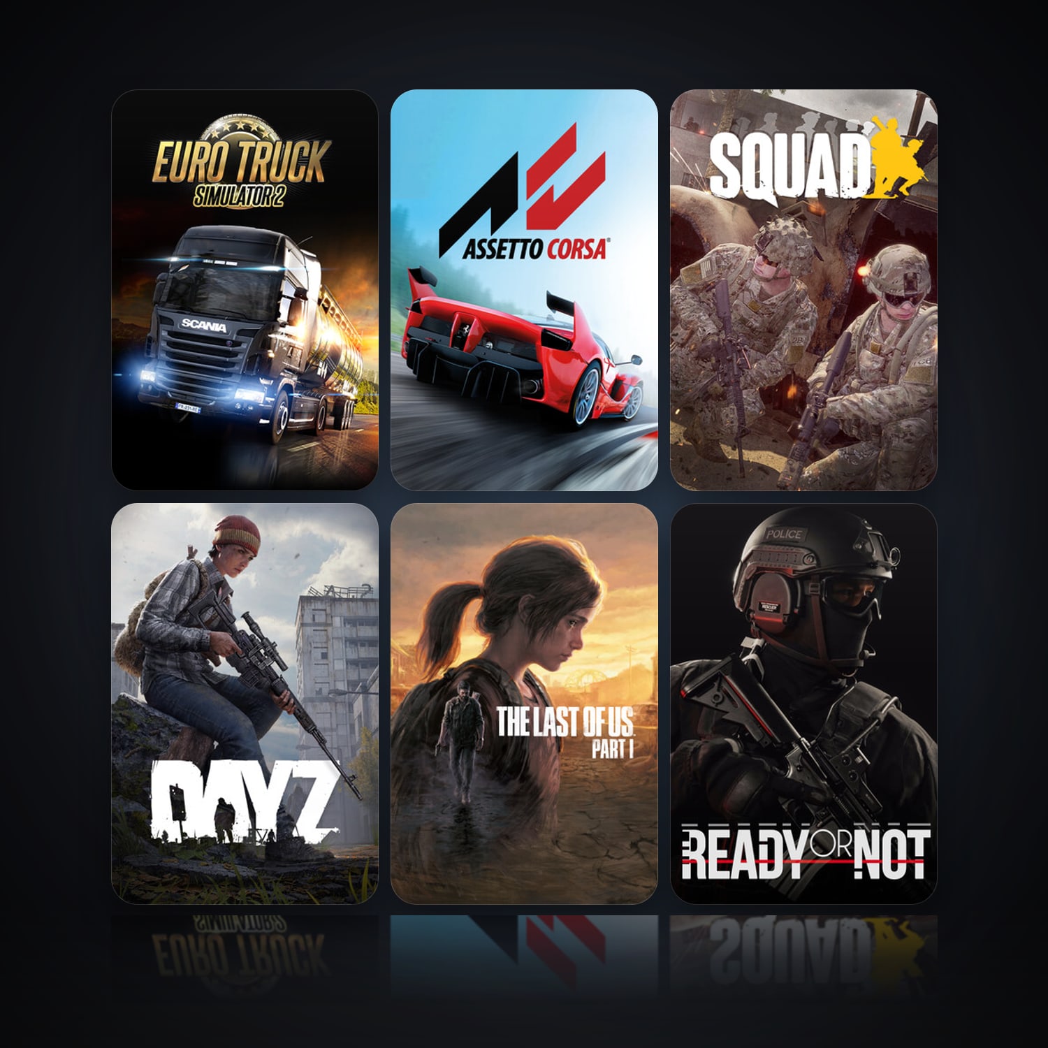 Euro Truck Simulator 2 & Free Call of Duty: Modern Warfare III | 53 Games | Clean — HabibiAccounts