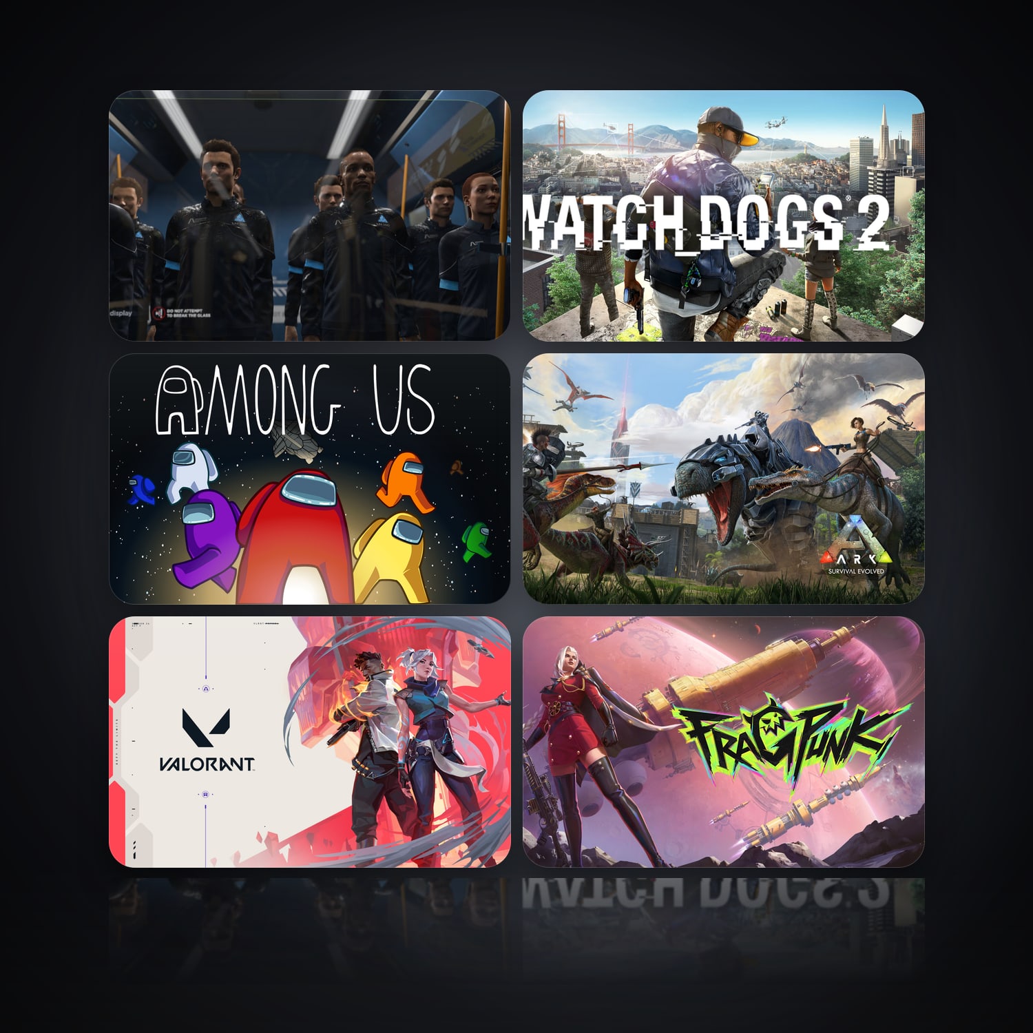 Detroit Become Human & Watch Dogs 2 | 33 Games — HabibiAccounts