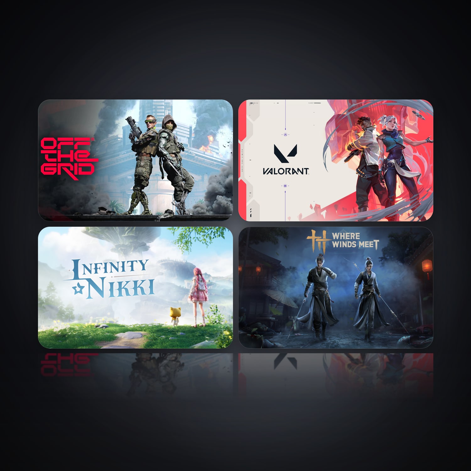 Off The Grid & VALORANT | 4 Games — HabibiAccounts