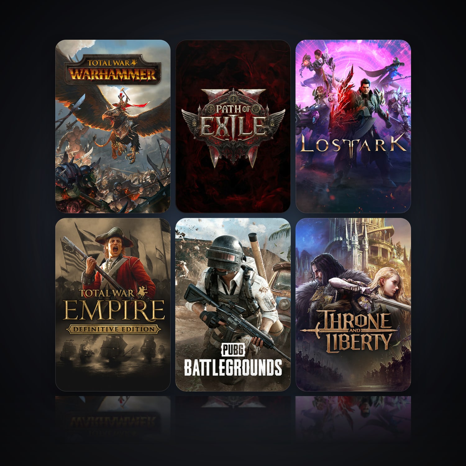 Total War: WARHAMMER & Path of Exile 2 | 20 Games | Clean — HabibiAccounts