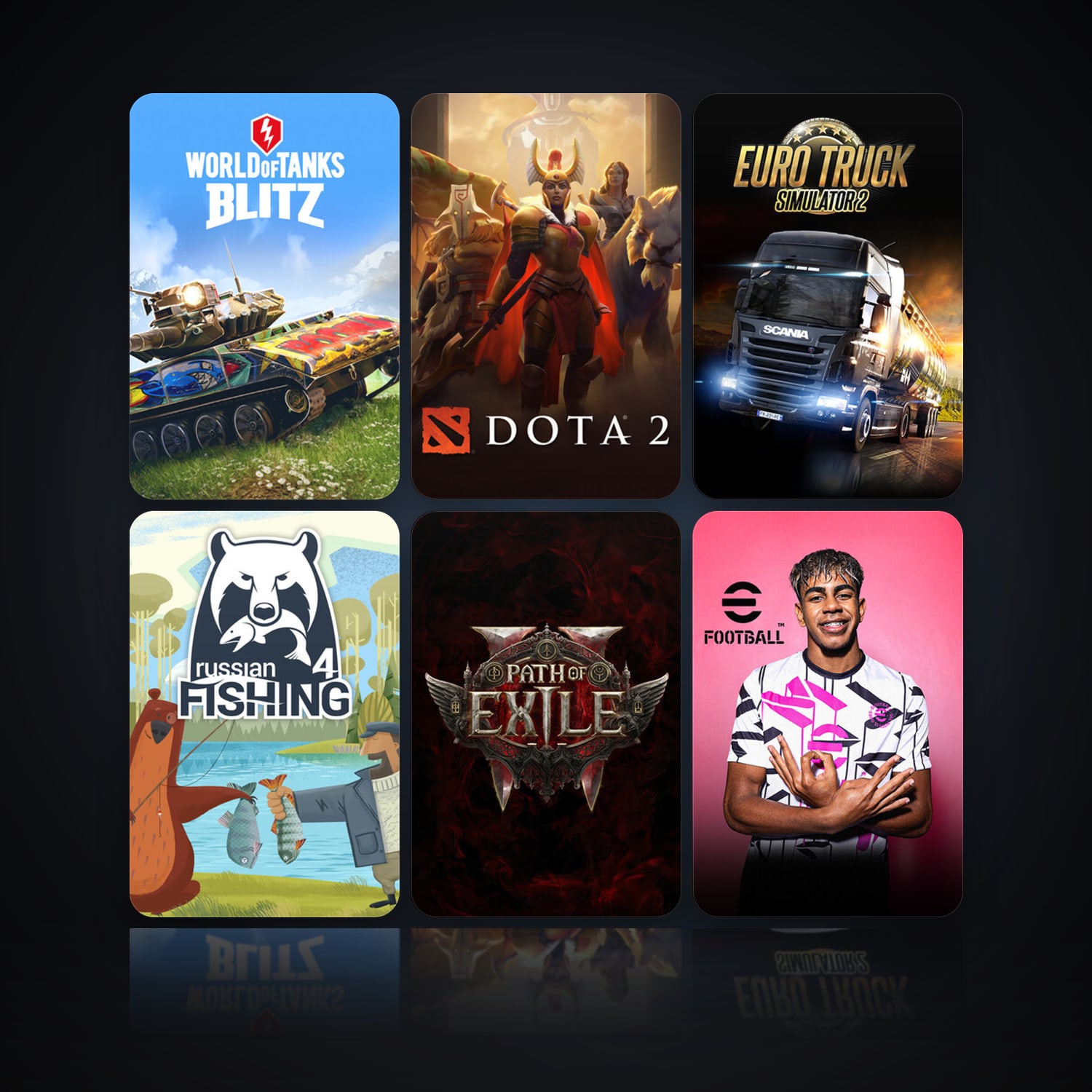 World of Tanks Blitz & Dota 2 | Level 10 | 40 Games | Clean — HabibiAccounts