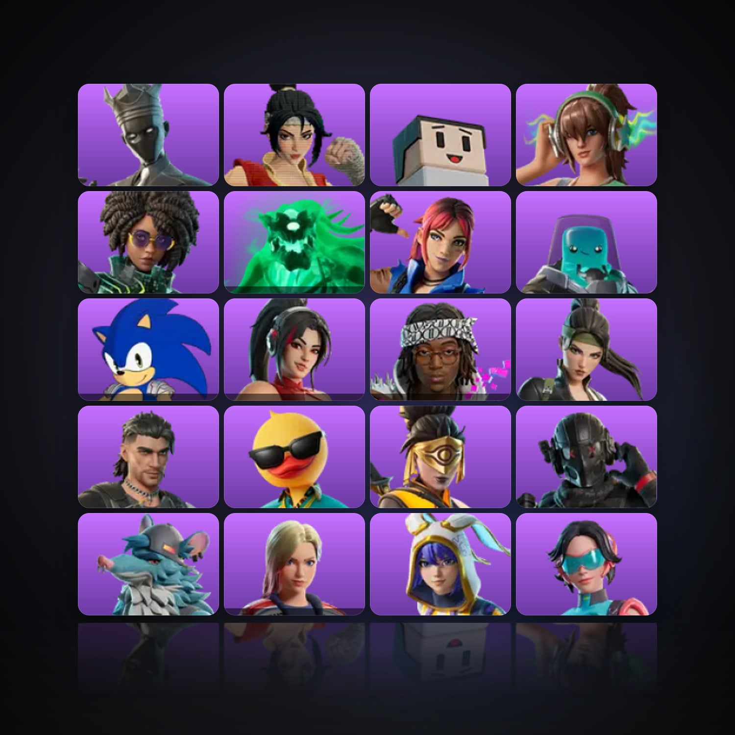 Fortnite | 24 Skins | 500 V-Bucks | Level 333 | 11 Wins — HabibiAccounts