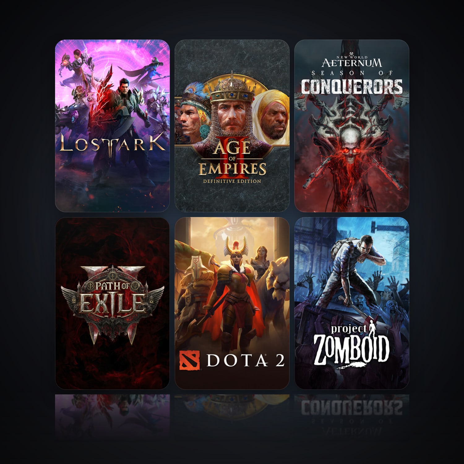 Lost Ark & Age of Empires II: Definitive Edition | 12 Games | Clean — HabibiAccounts