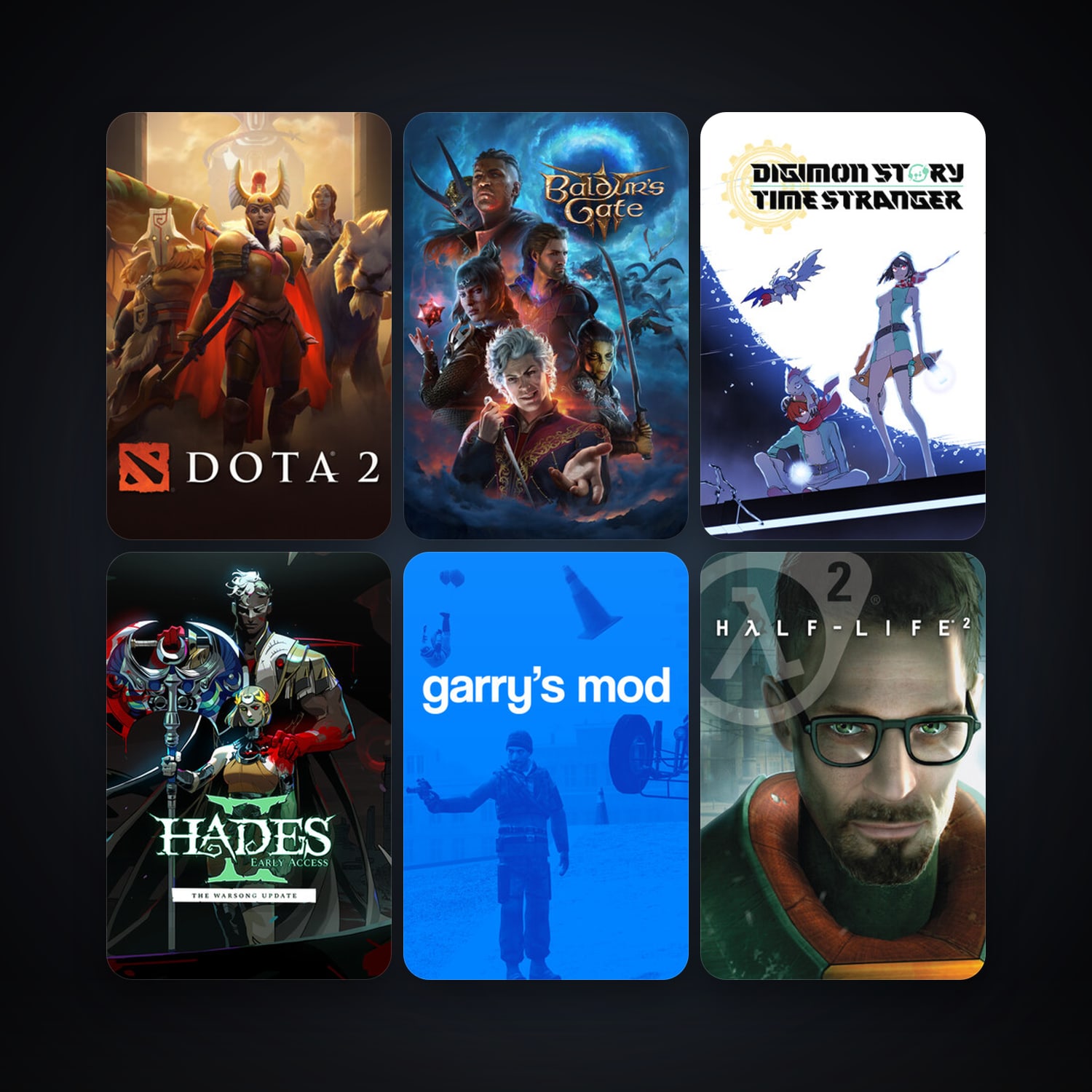 Half-Life 2 + Dota 2, 28 games, clean — HabibiAccounts