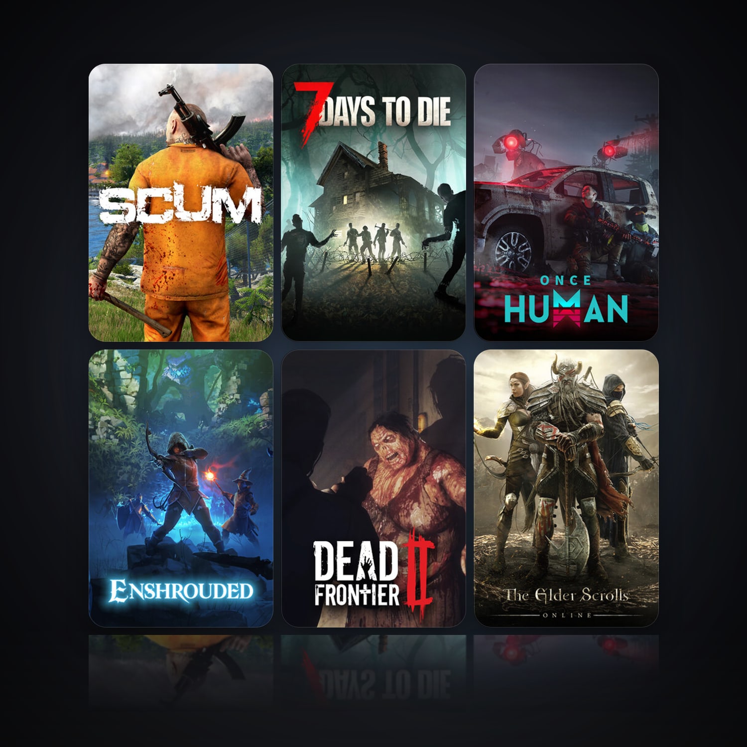SCUM & 7 Days to Die | 22 Games | Clean — HabibiAccounts