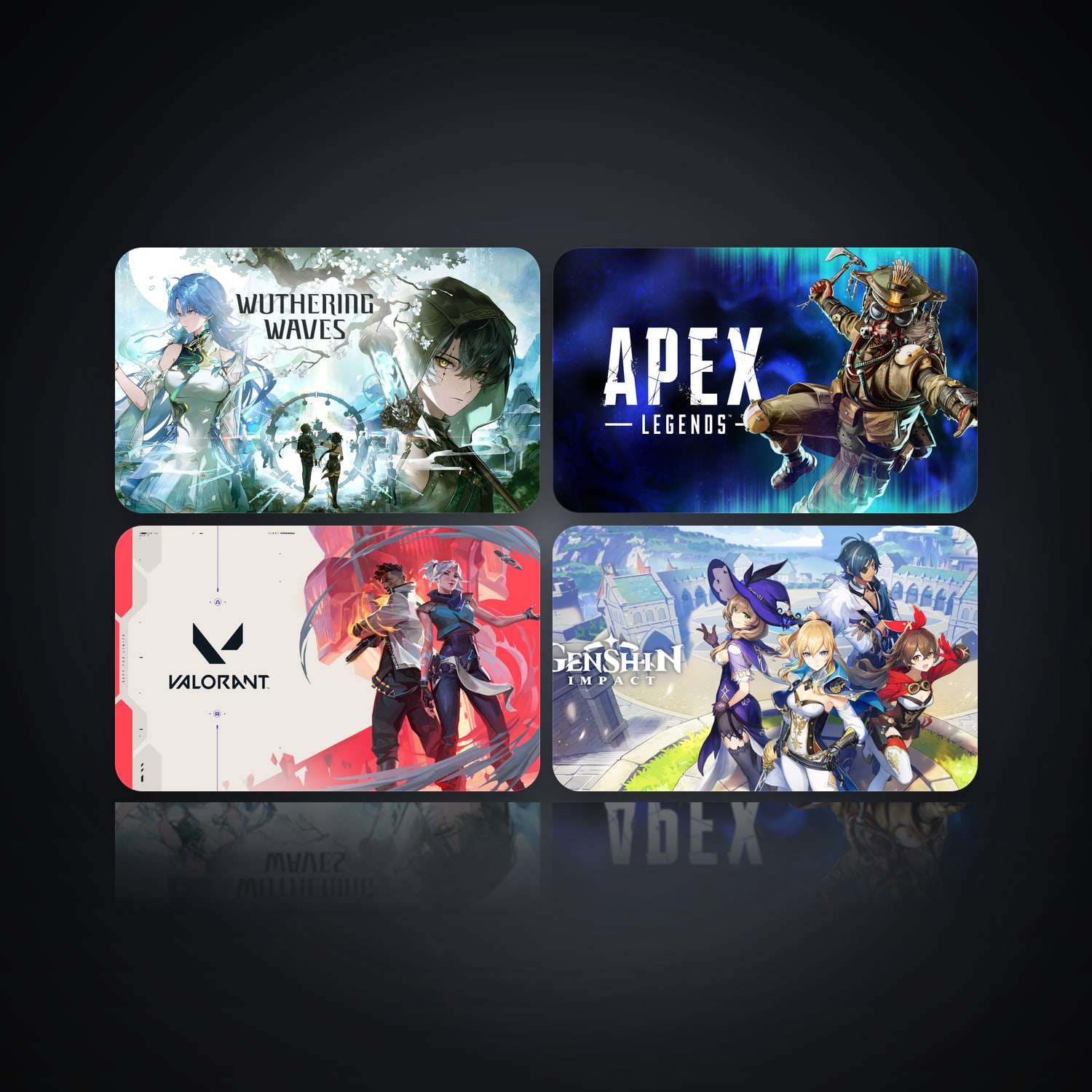 Wuthering Waves & Apex Legends | 4 Games — HabibiAccounts