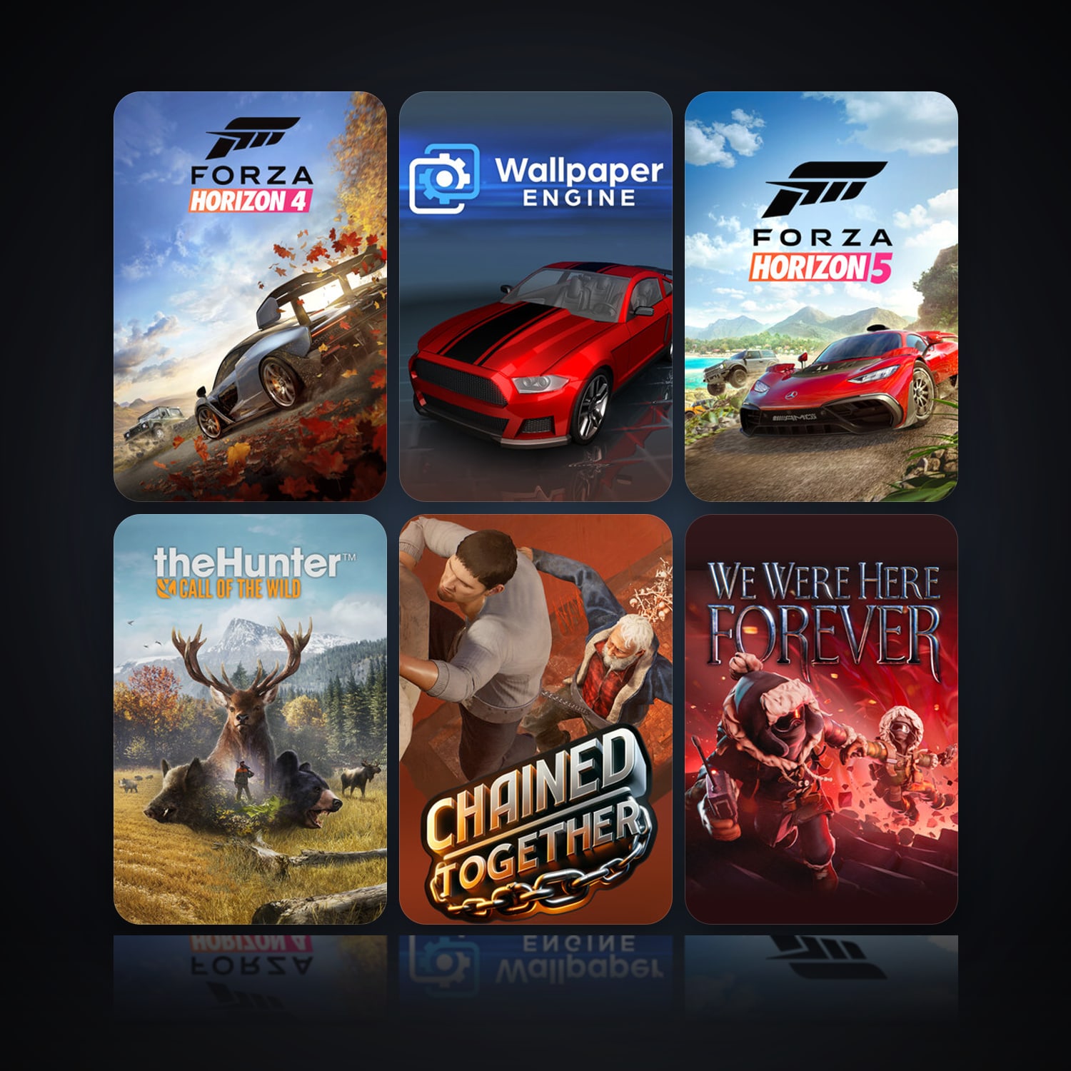 Forza Horizon 4 & Wallpaper Engine | 69 Games | Clean — HabibiAccounts