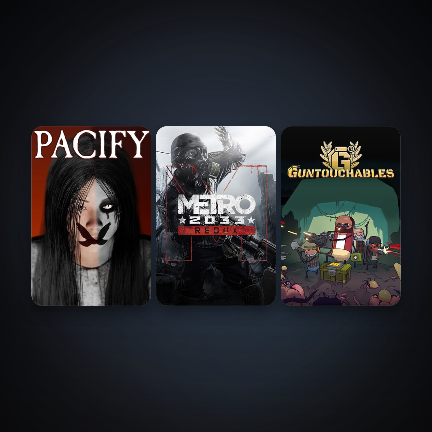 Pacify & Metro 2033 Redux | Clean — HabibiAccounts