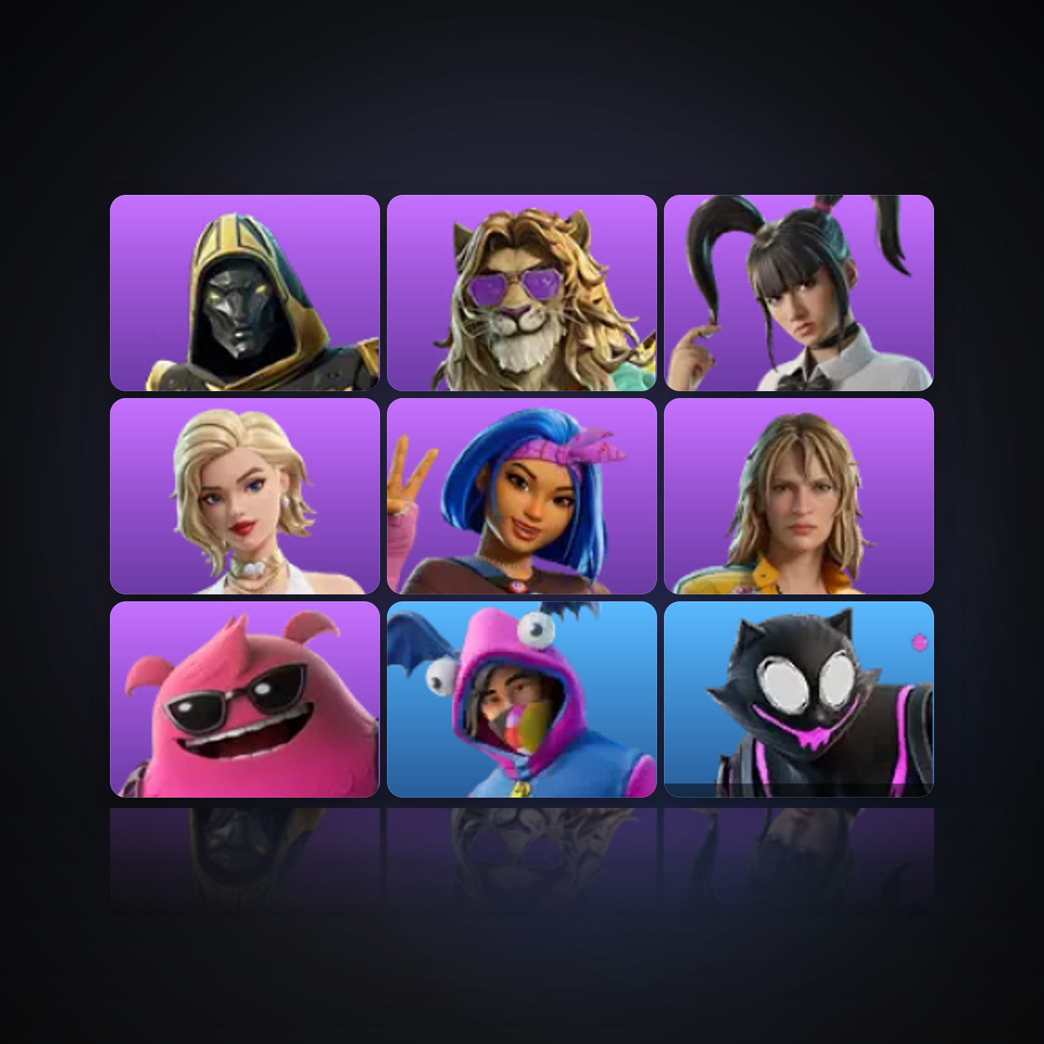 Fortnite | 9 Skins | 100 V-Bucks | Level 108 — HabibiAccounts
