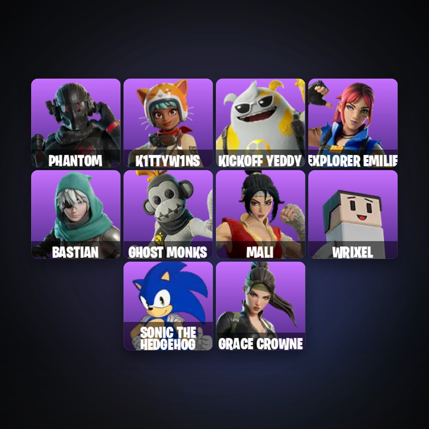 Fortnite | 15 Skins | 800 V-Bucks | Level 356 | 24 Wins — HabibiAccounts