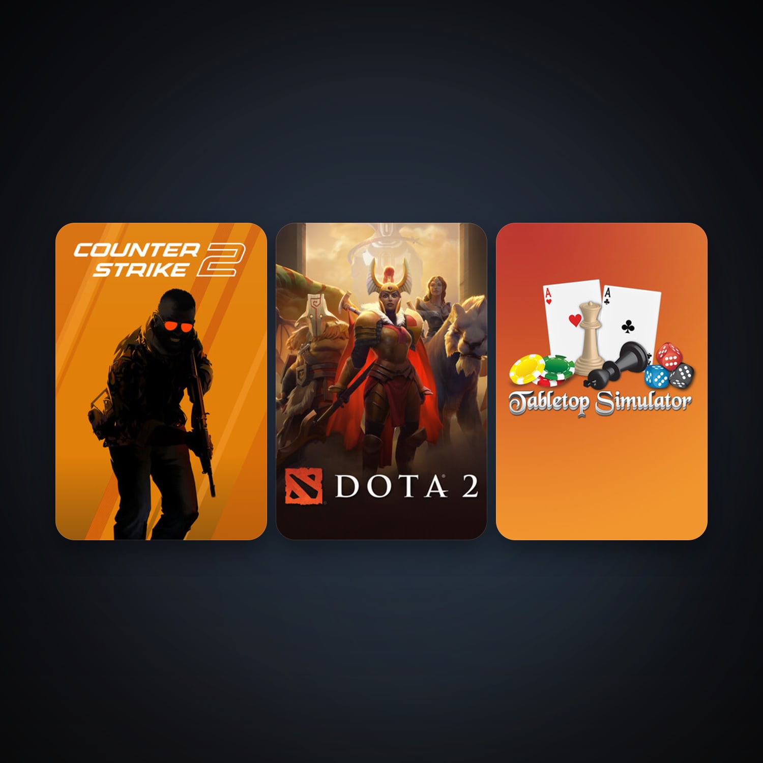Dota 2 & Tabletop Simulator — HabibiAccounts