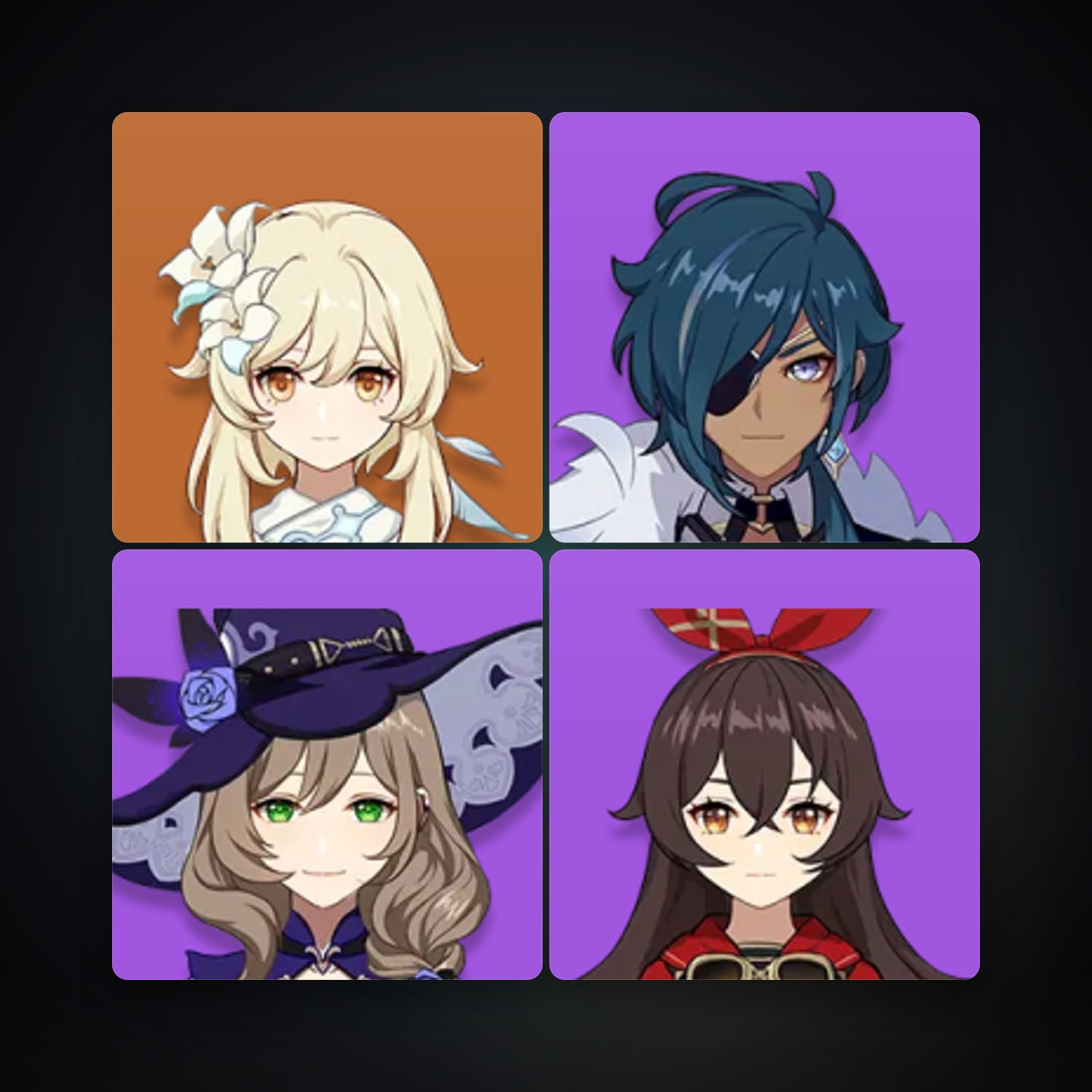 Genshin Impact | AR 9 | 4 Chars — HabibiAccounts