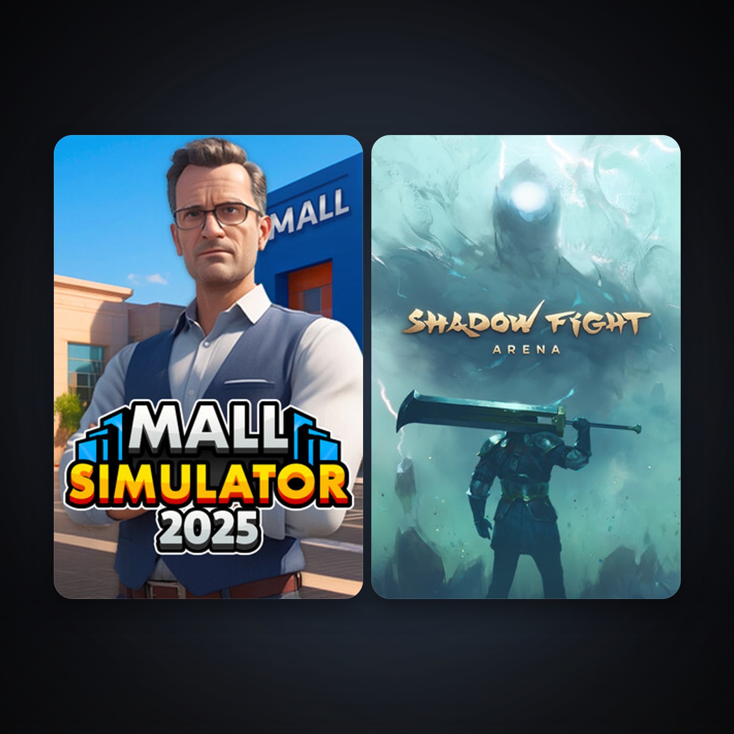 Mall Simulator & Shadow Fight Arena — HabibiAccounts