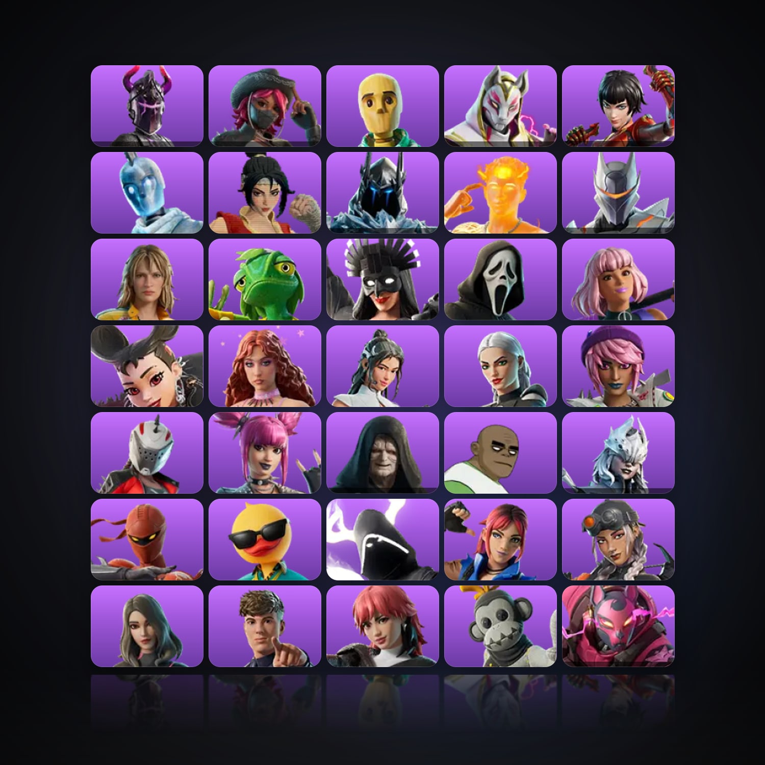 Fortnite | 202 Skins | 150 V-Bucks | Level 2480 | 211 Wins — HabibiAccounts