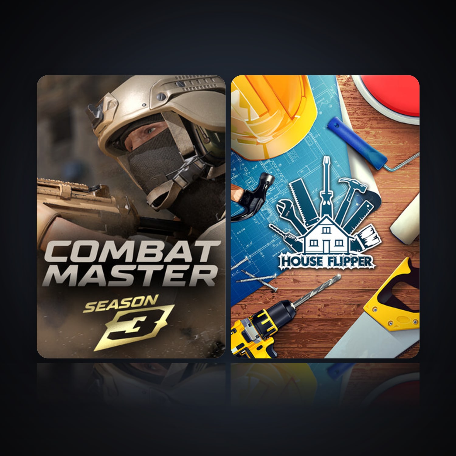 Combat Master: Season 1 & House Flipper | Clean — HabibiAccounts