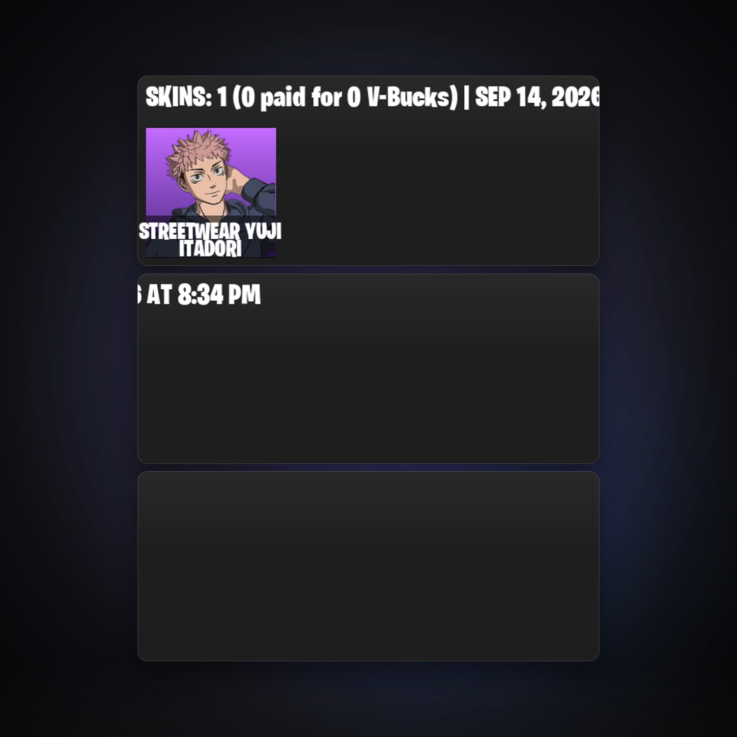 Fortnite | 1 Skins | Level 47 | 3 Wins — HabibiAccounts