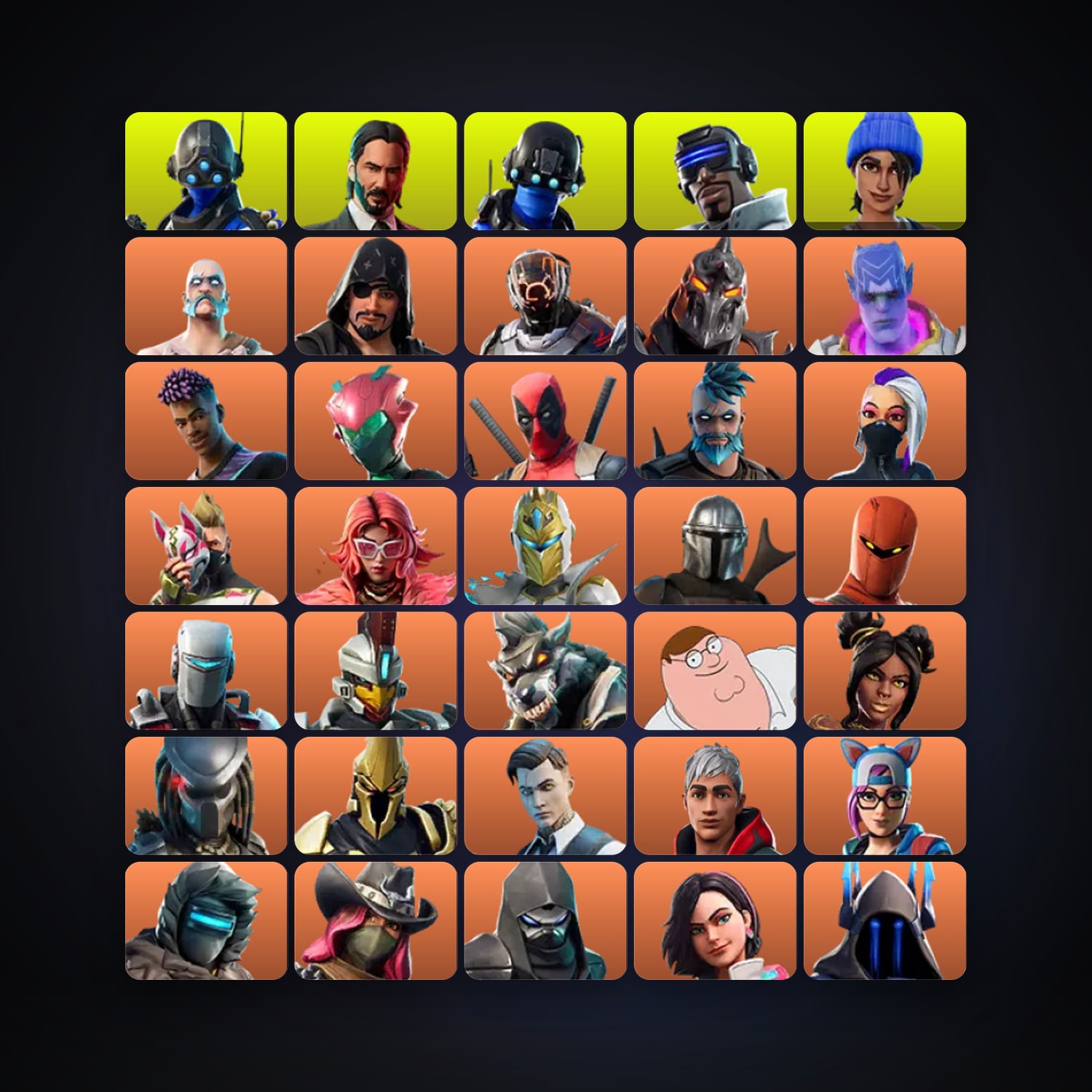 Fortnite | 152 Skins | 2.6K V-Bucks | Level 3362 | 569 Wins — HabibiAccounts