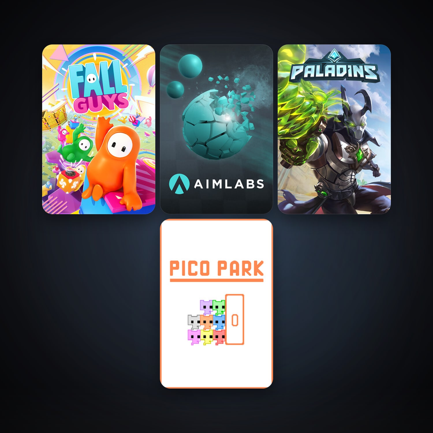 Paladins + Aimlabs, 7 games, clean — HabibiAccounts