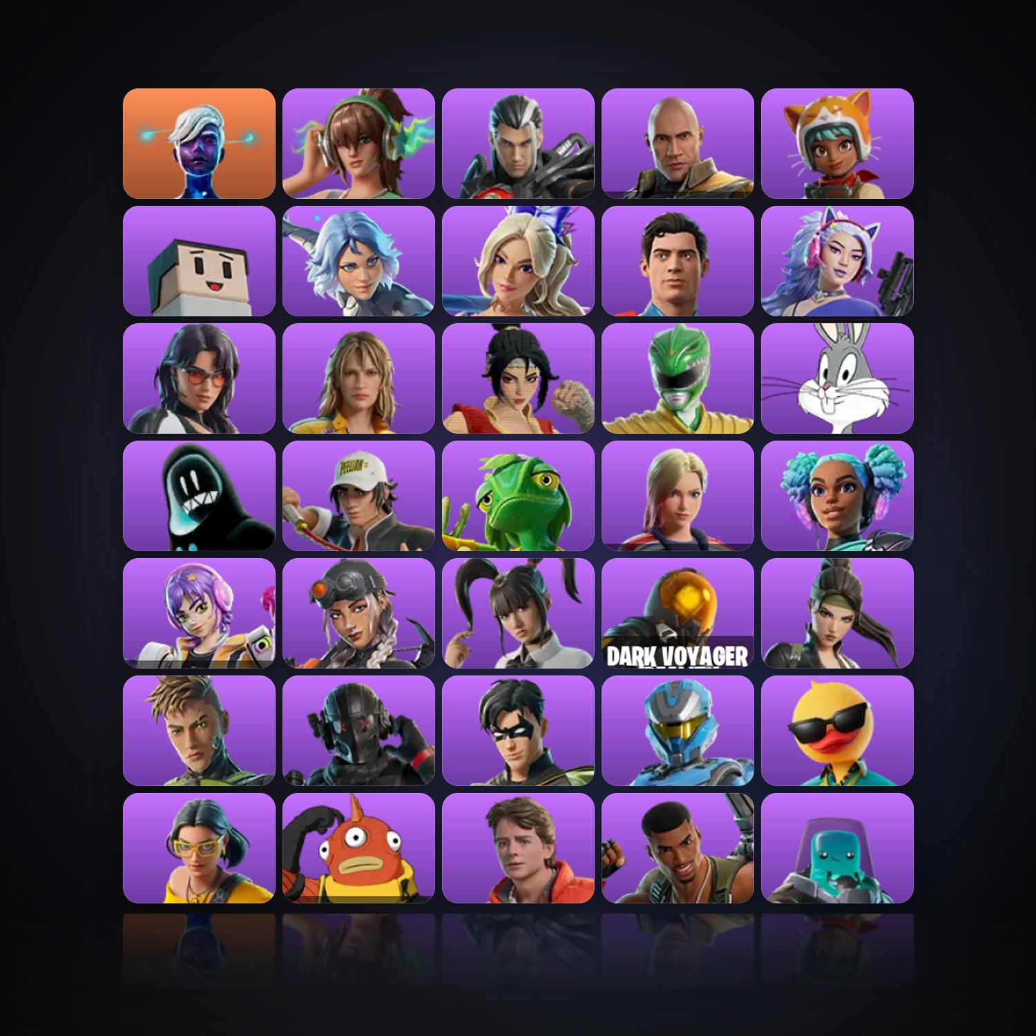 Fortnite | 66 Skins | 350 V-Bucks | Level 2534 | 303 Wins — HabibiAccounts