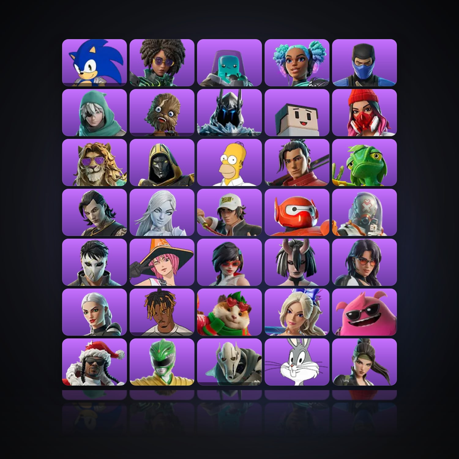 Fortnite | 86 Skins | 700 V-Bucks | Level 1784 | 369 Wins — HabibiAccounts