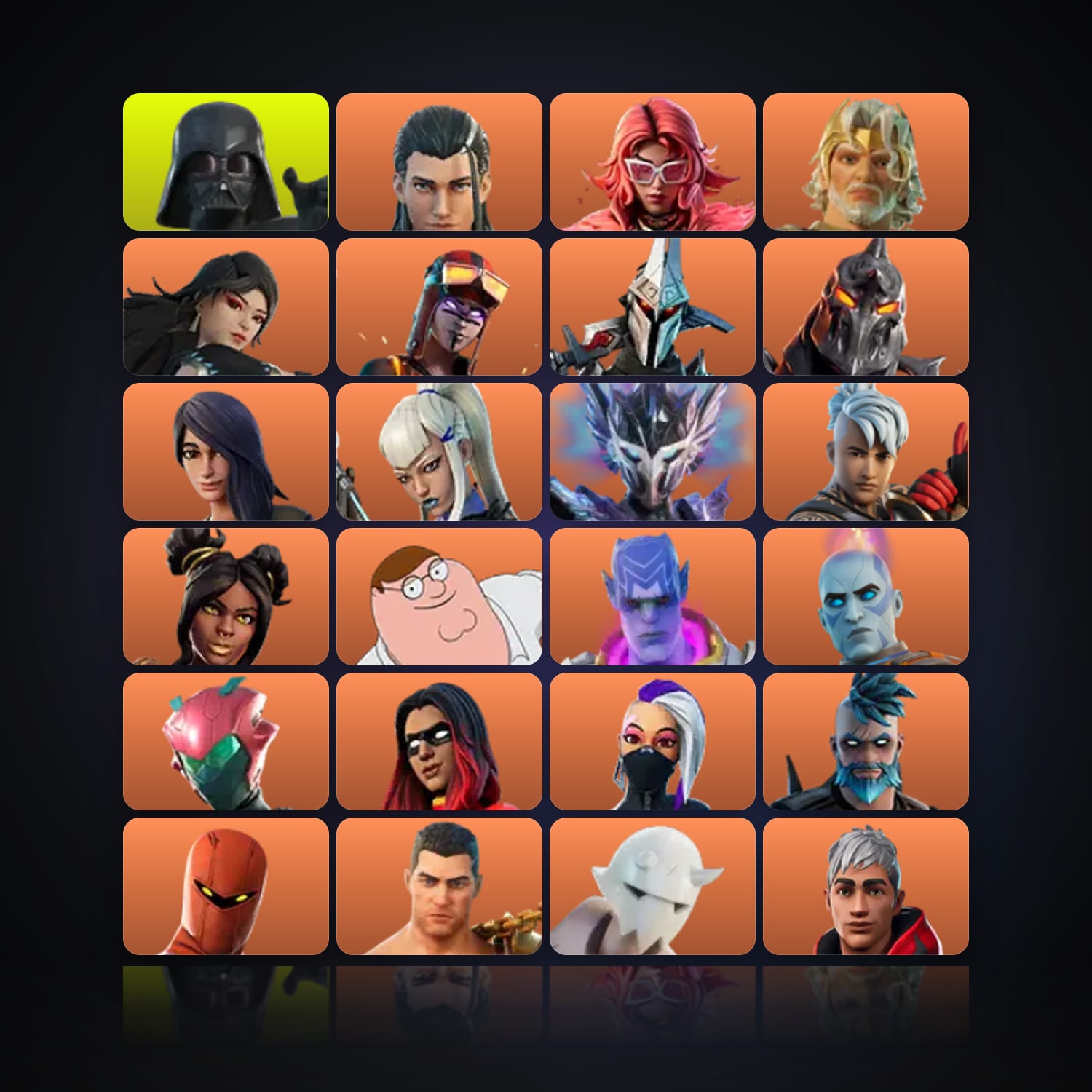 Fortnite | 203 Skins | 150 V-Bucks | Level 3584 | 901 Wins — HabibiAccounts