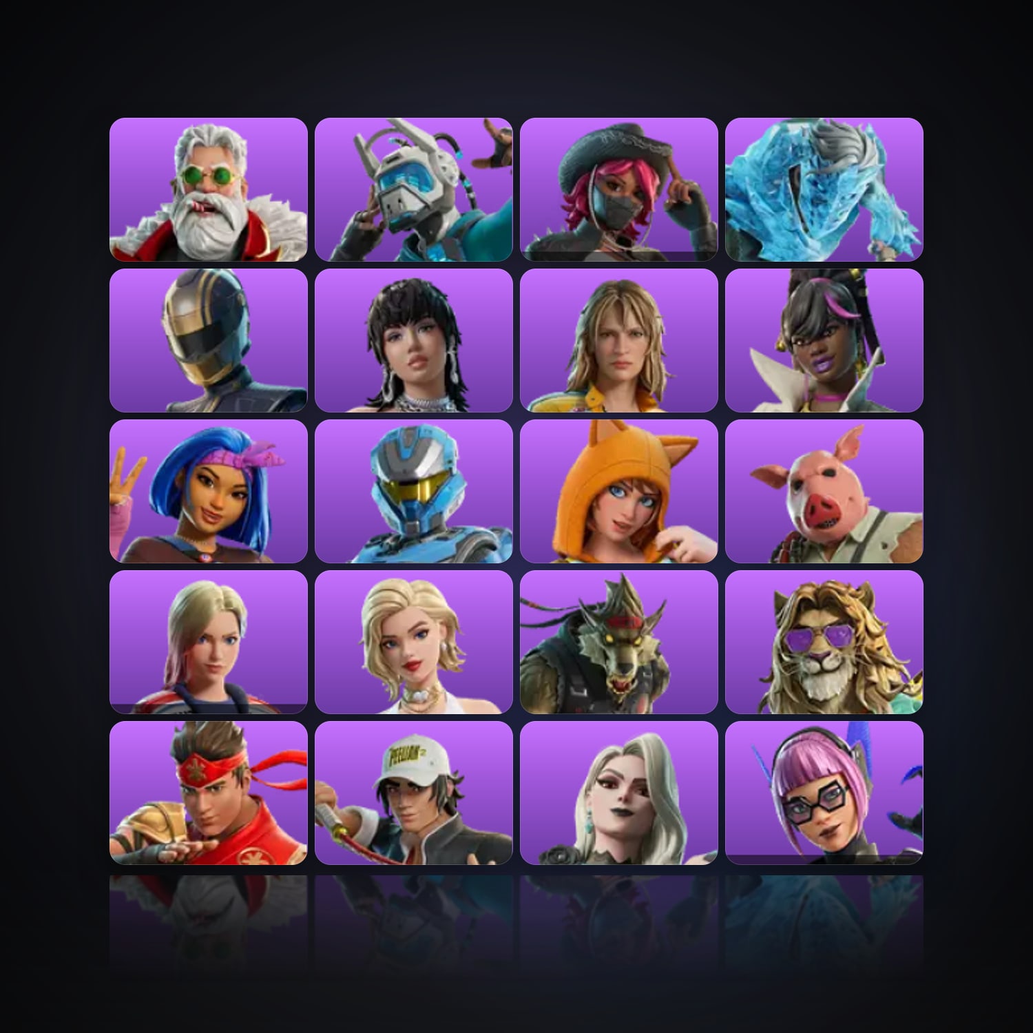 Fortnite | 21 Skins | Level 1079 | 127 Wins — HabibiAccounts