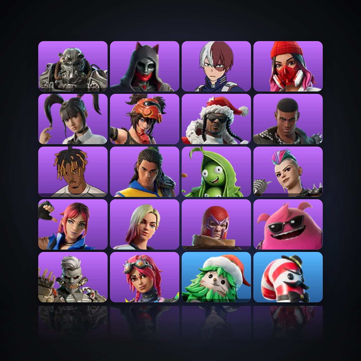 Fortnite | 23 Skins | 500 V-Bucks | Level 910 | 43 Wins — HabibiAccounts