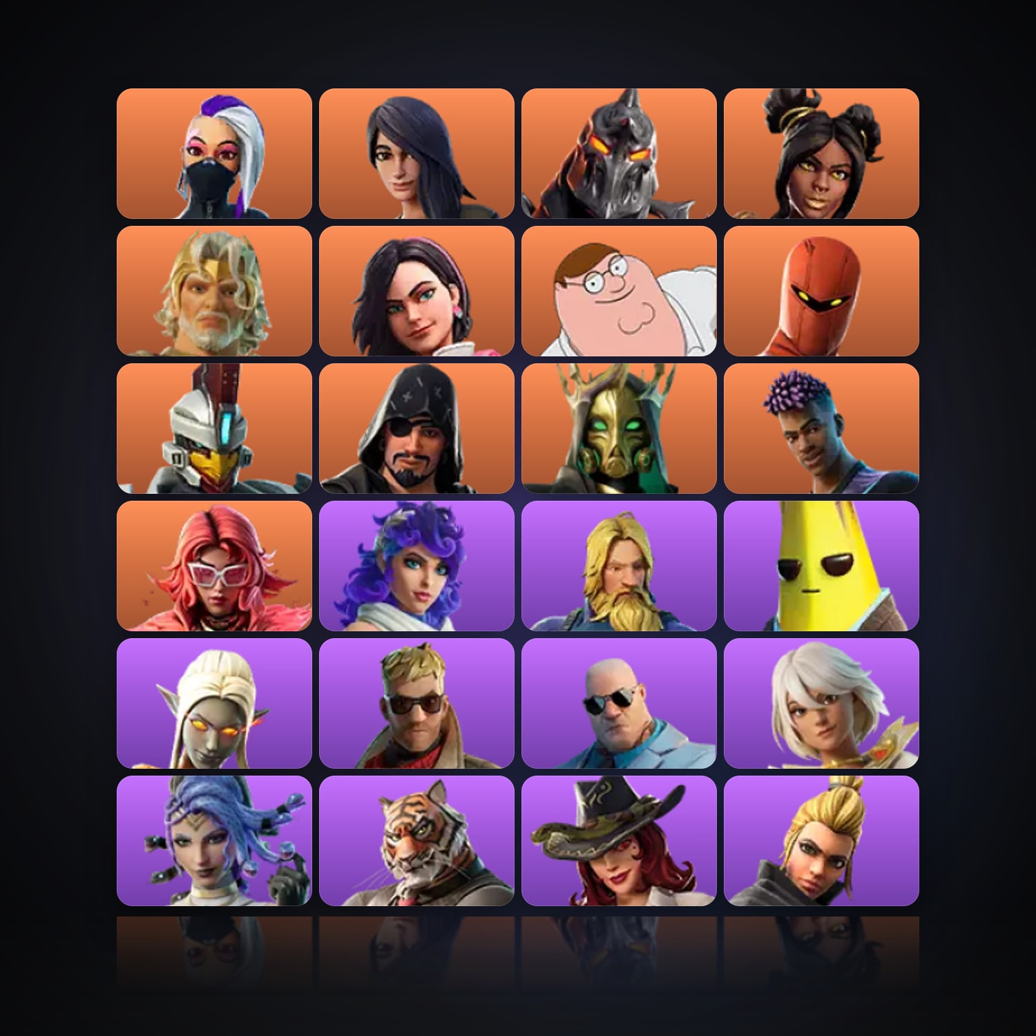 Fortnite | 41 Skins | 400 V-Bucks | Level 891 | 130 Wins — HabibiAccounts