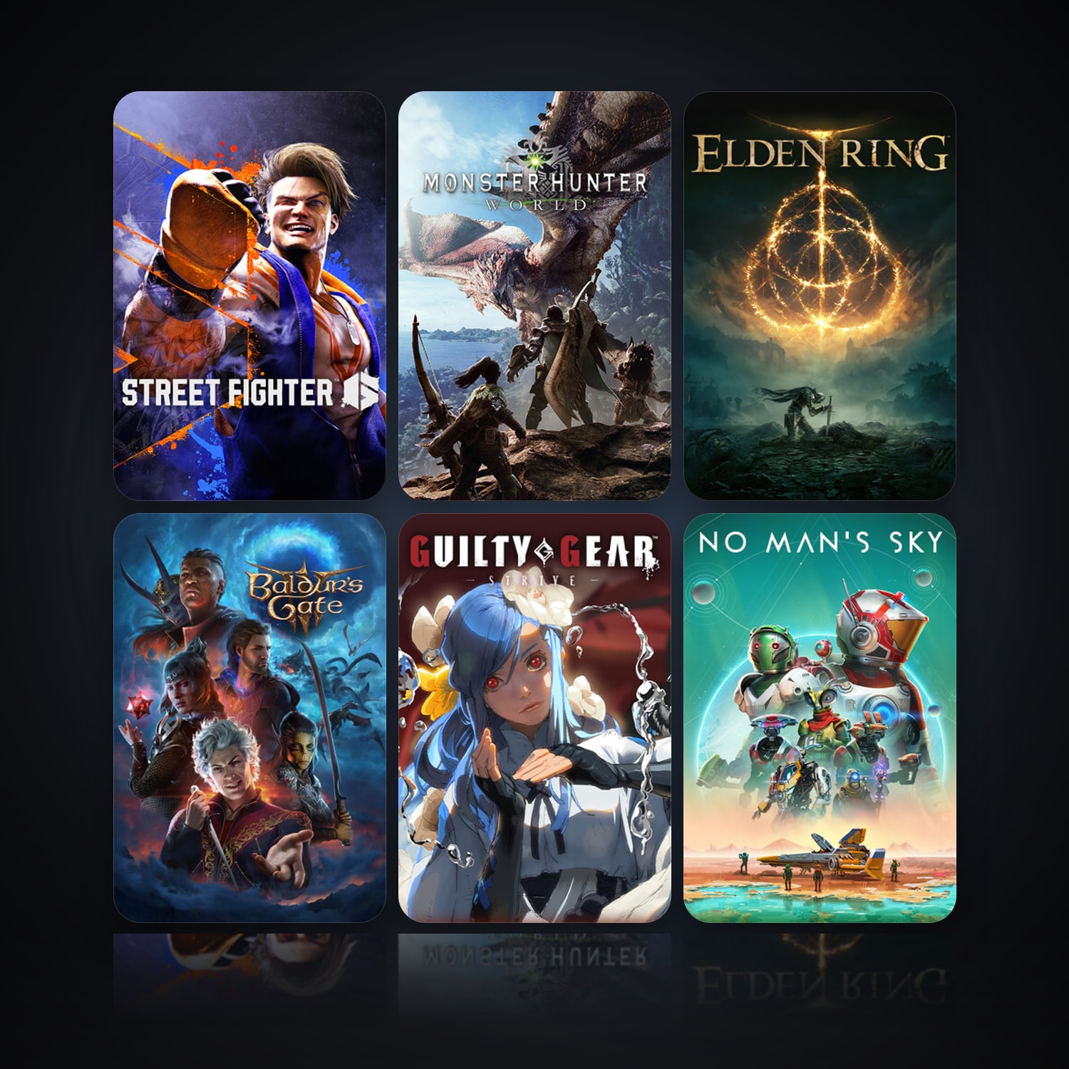 Street Fighter 6 & MONSTER HUNTER: WORLD | 143 Games | Clean — HabibiAccounts