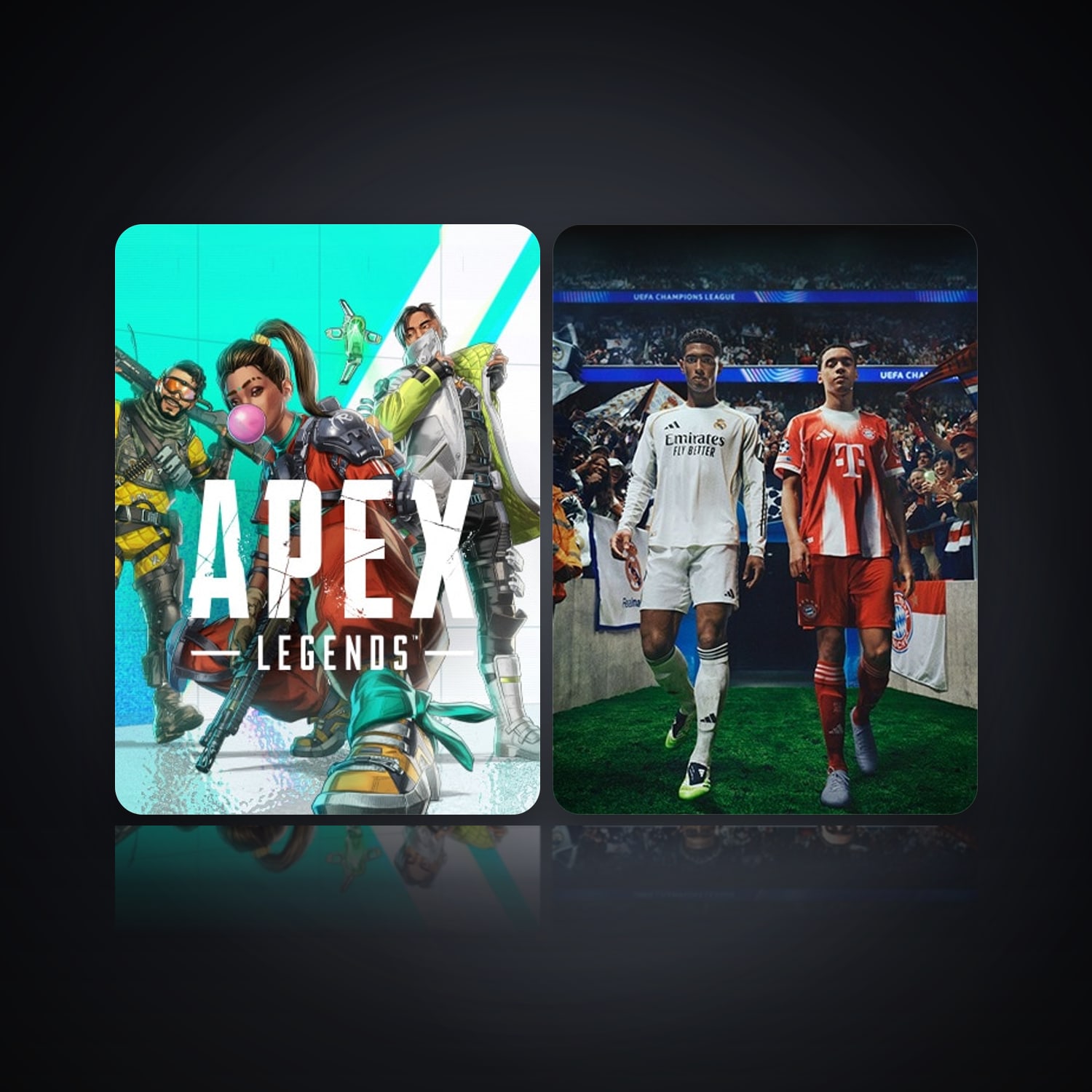Apex Legends & EA SPORTS FC 26 | 2 Games — HabibiAccounts
