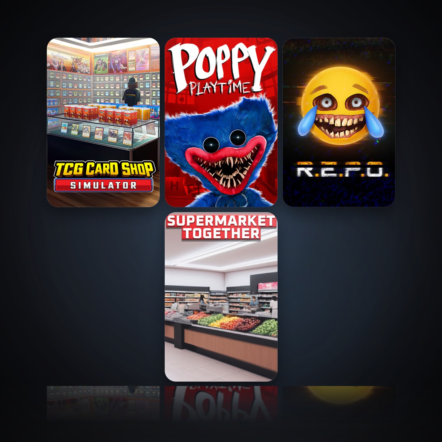 TCG Card Shop Simulator & PEAK | 15 Games | Clean — HabibiAccounts
